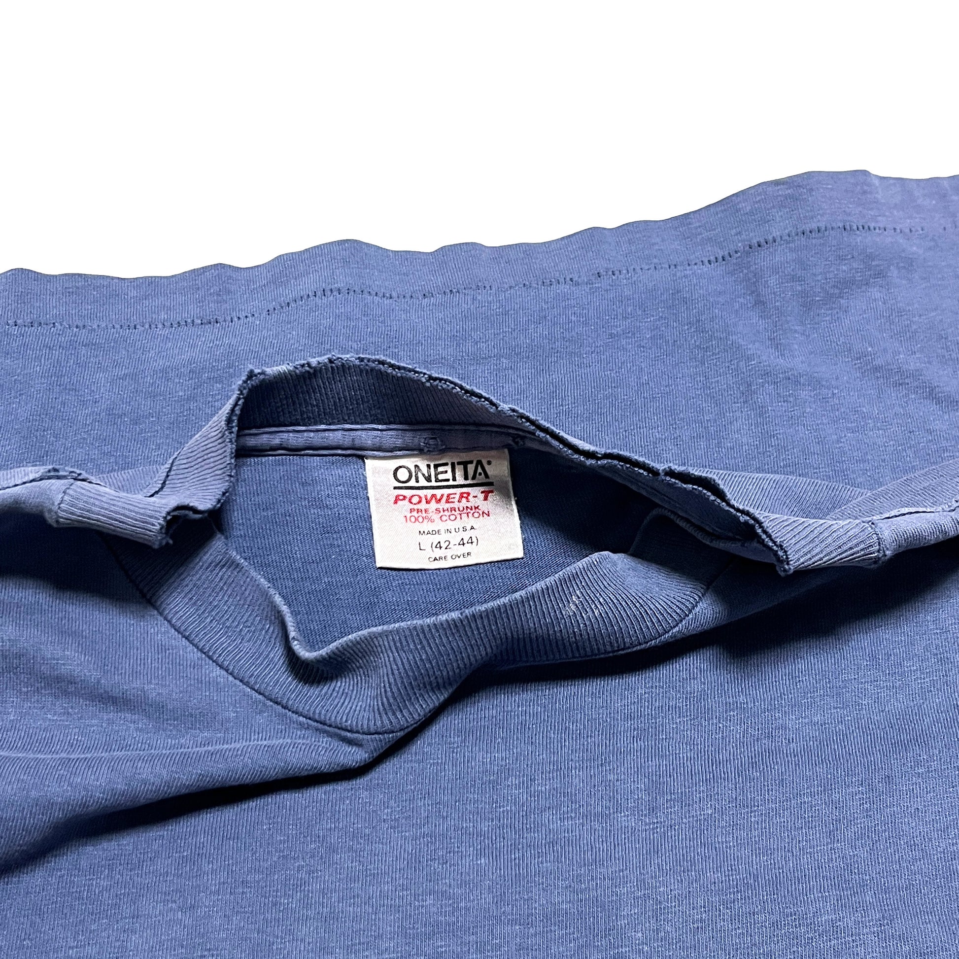 90s Oneita SANTA CRUZ T 極上雰囲気 L ディテール ロゴ 素材 タグ
