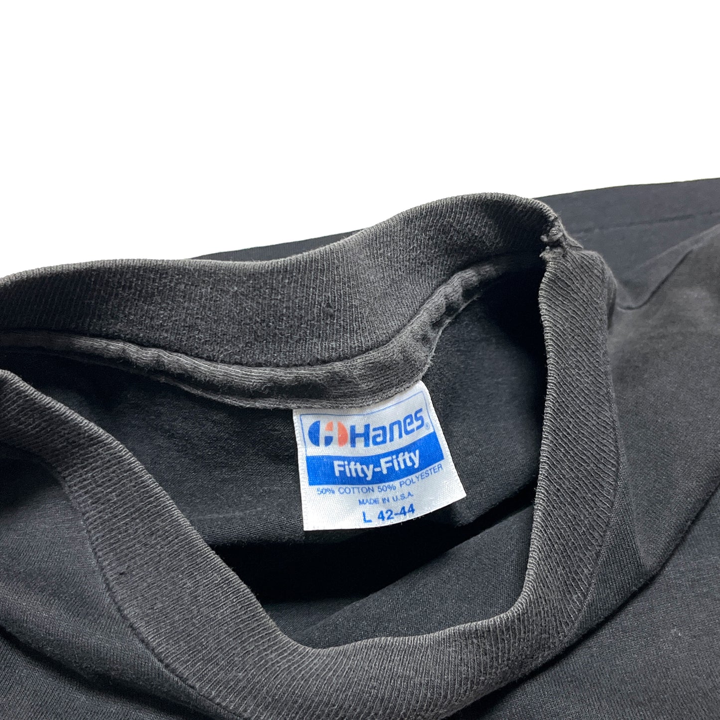90s Hanes Harley Davidson T L ブランドタグ Hanesタグ Fifty-Fifty サイズL 42-44