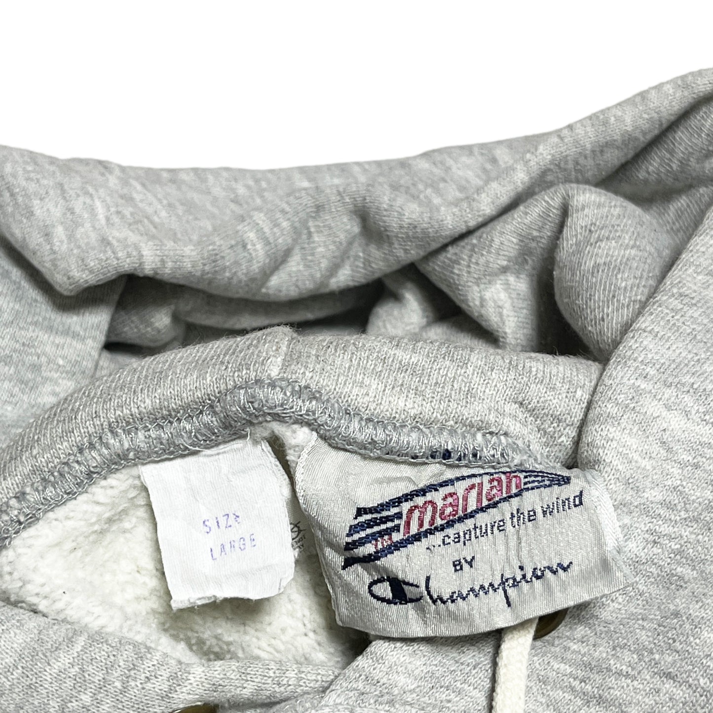 80s mariah by Champion R/W Parka L ブランドタグ とサイズタグ（L）