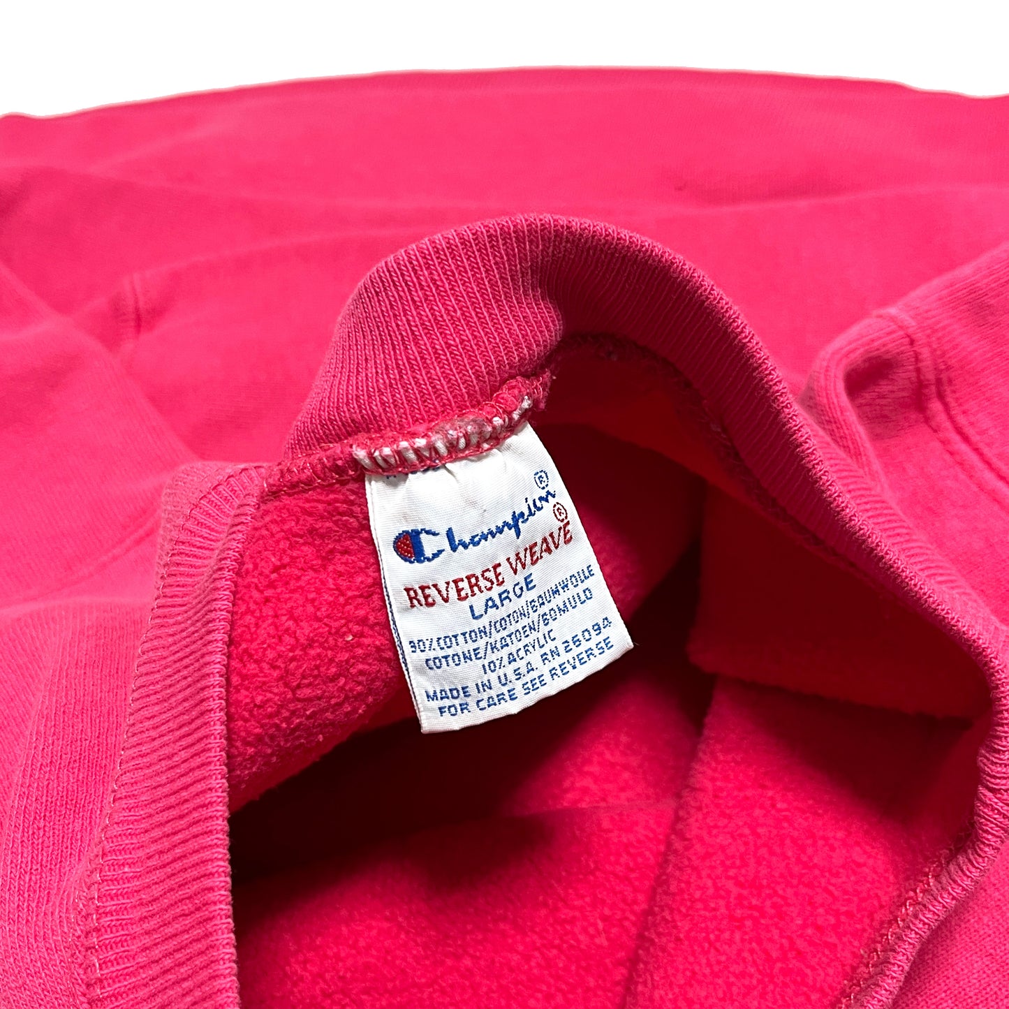 90's Champion R/W "ST.FRANCIS COLLEGE" ピンク Size (L)