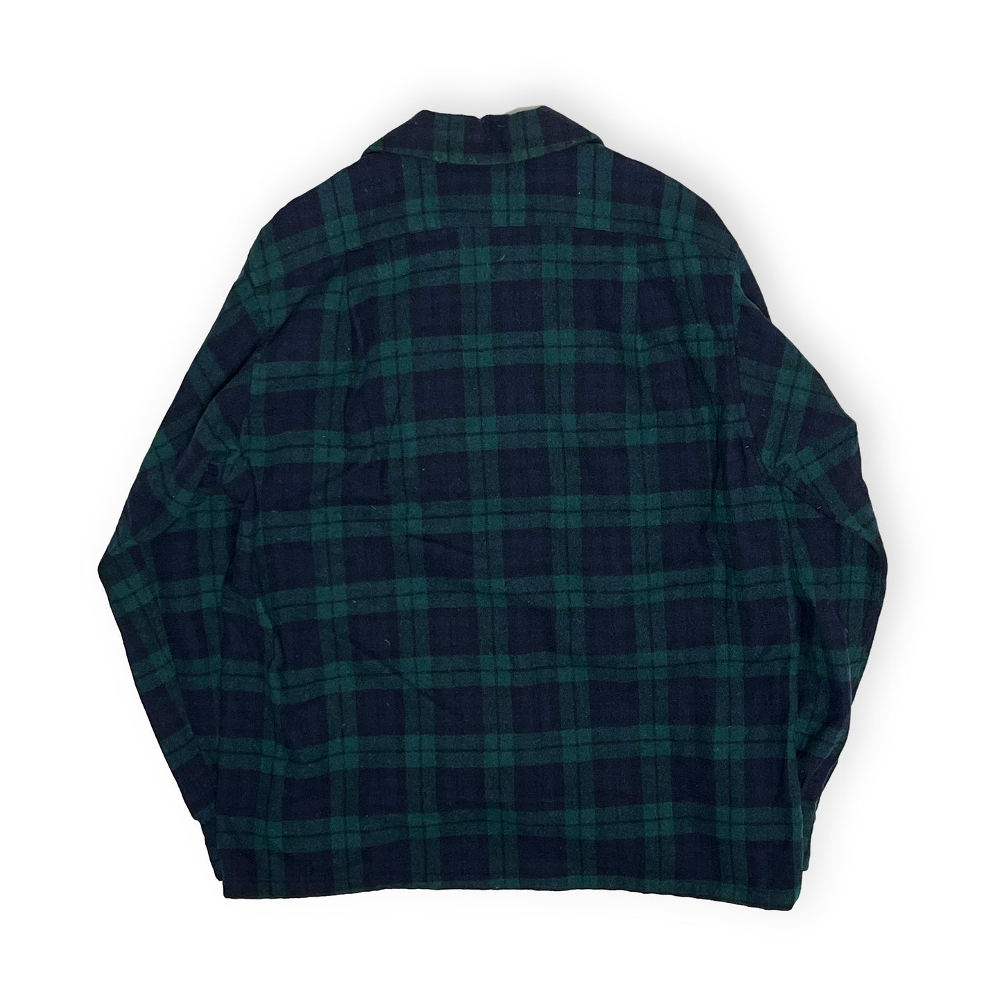 60s Pendleton Wool SH 好配色チェック L ブランドタグ Care of your woolens 洗濯表示
