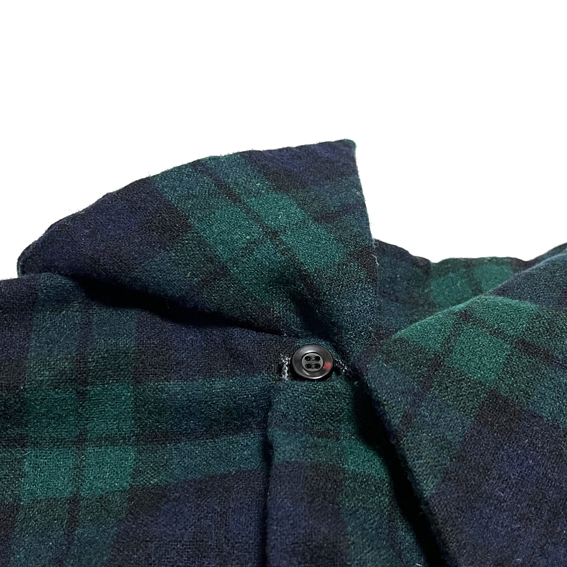 60s Pendleton Wool SH 好配色チェック L ディテール 袖口 ボタン 素材の質感