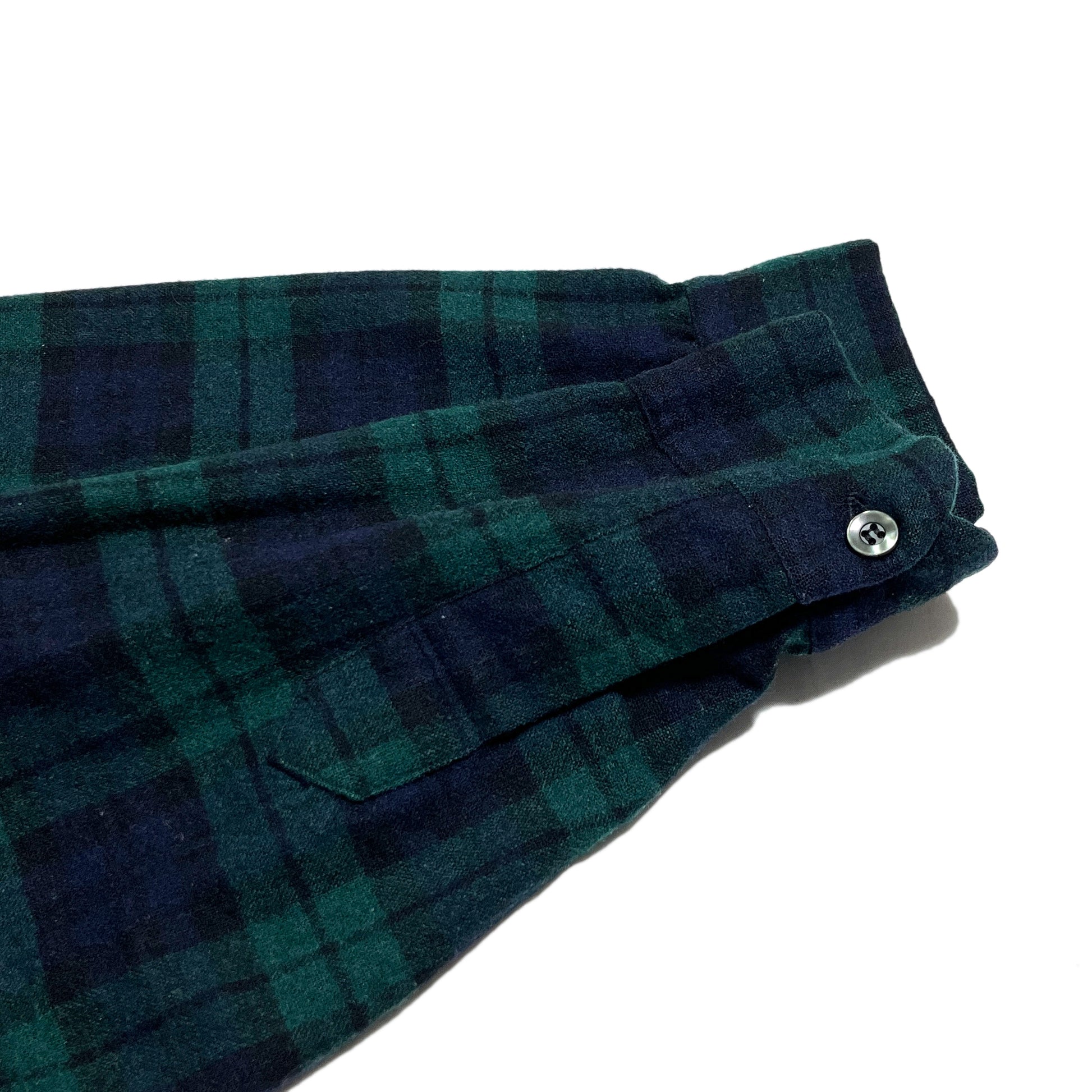 60s Pendleton Wool SH 好配色チェック L ディテール 1 生地 チェック柄のディテール