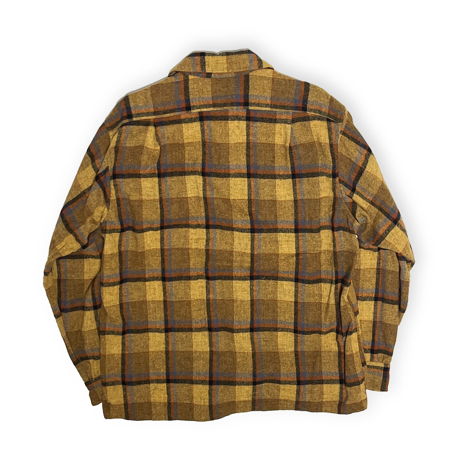 60s Pendleton Wool SH 好配色チェック L 背面 3 60's Pendleton Wool SH 好配色チェック