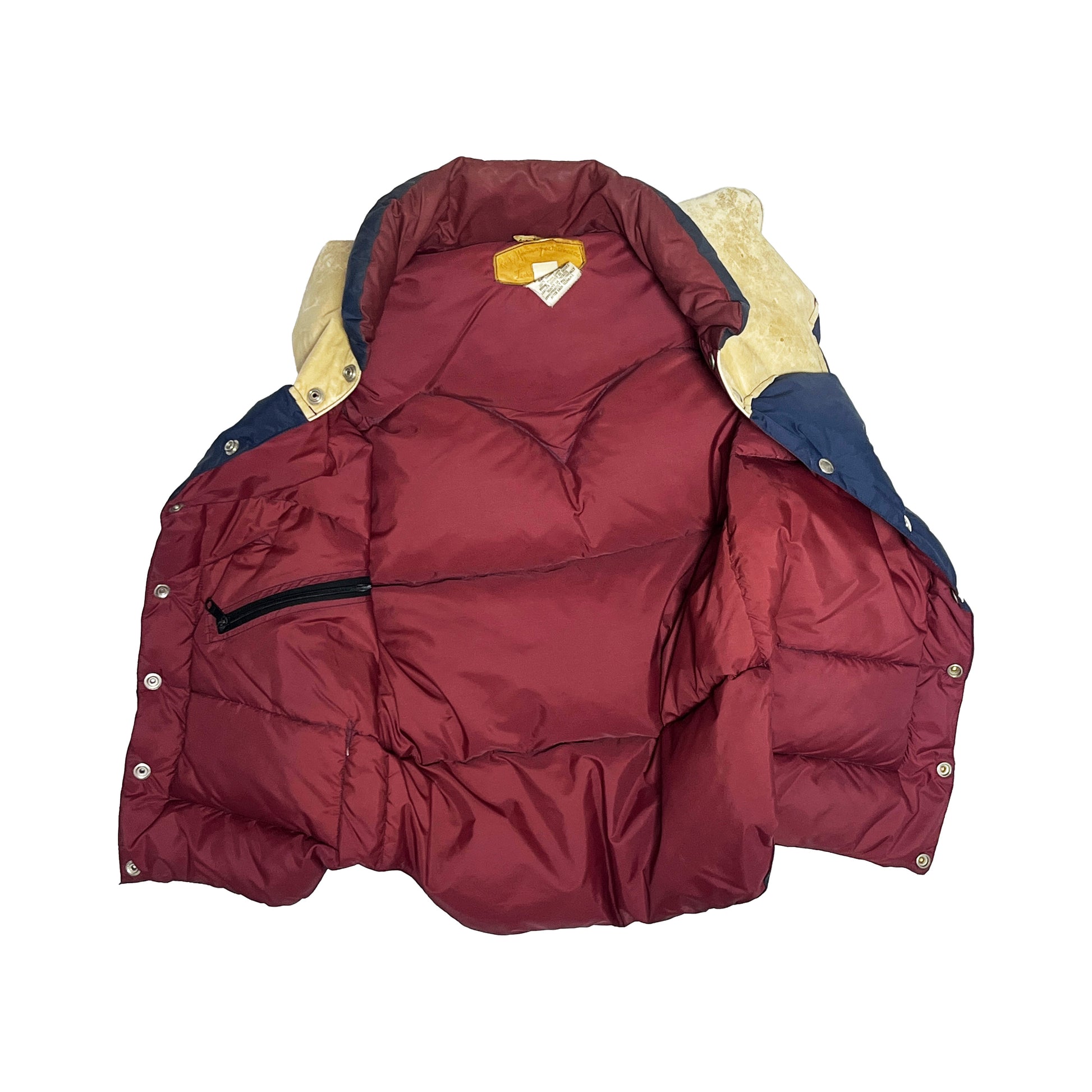 70s Rocky Mountain Vest ネイビー 38 ブランドタグ 1 サイズ38