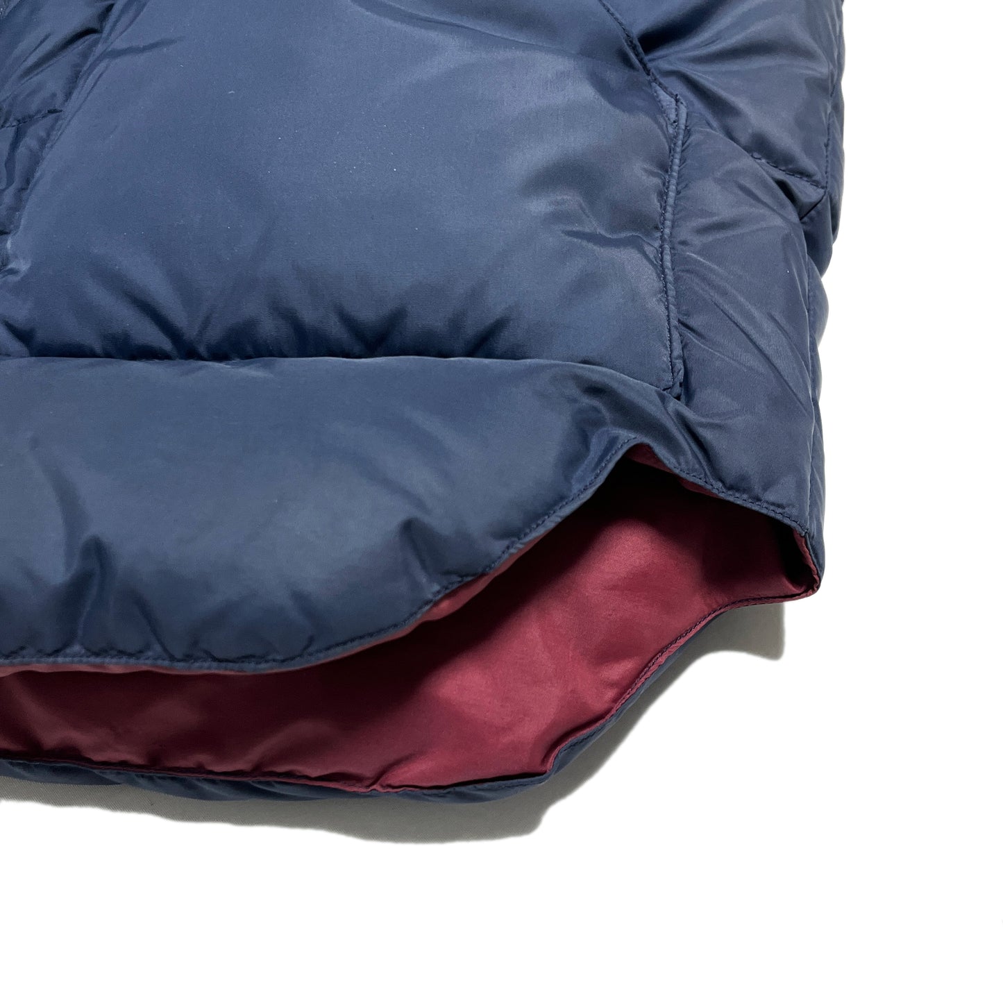 70s Rocky Mountain Vest ネイビー 38 ディテール ネイビー 赤 ボタン 縫い目
