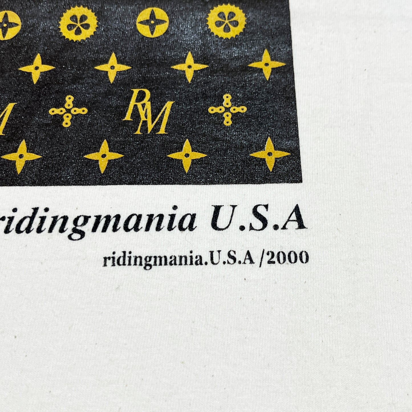 00s Ridingmania L/S T LV パロディー S ディテール 1 プリントのディテールとタグ