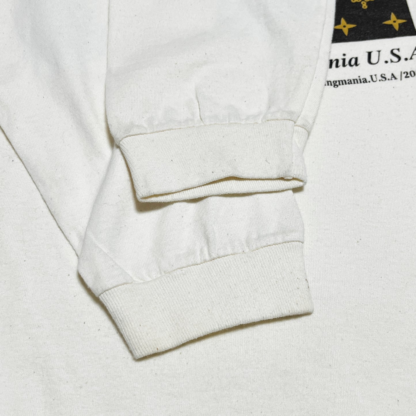 00s Ridingmania L/S T LV パロディー S ディテール 2 プリントのディテールとタグ