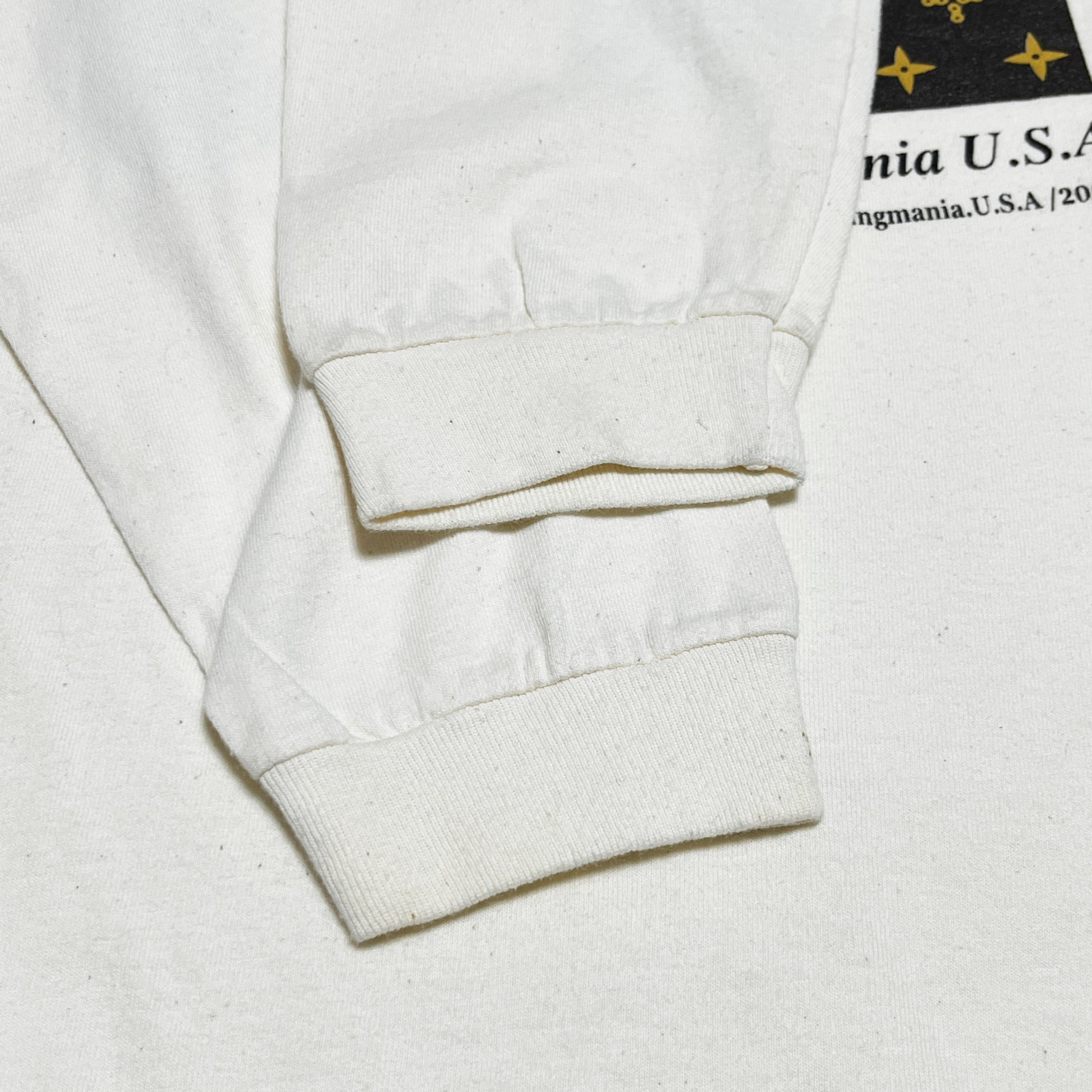 00s Ridingmania L/S T LV パロディー S ディテール 2 プリントのディテールとタグ