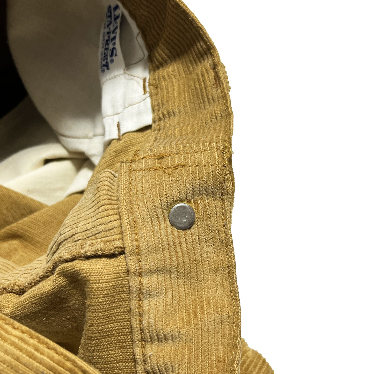 70's Levi's STA-PREST Big-E コーズ Size (W34.5 L30)位