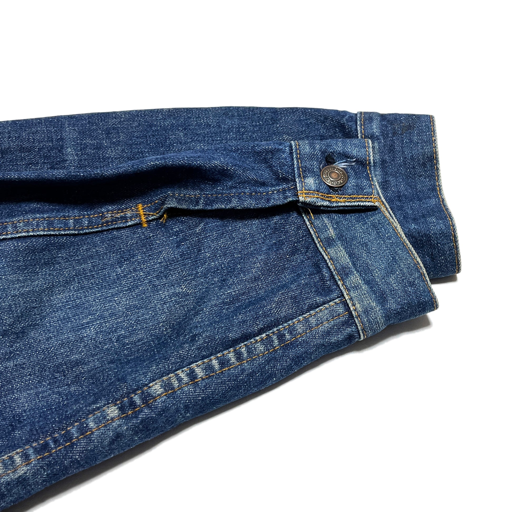 70s Levi's 70505 ®️タブ Denim JKT 50 ビッグサイズ ディテール 5 ジーン素材 ボタン タグ