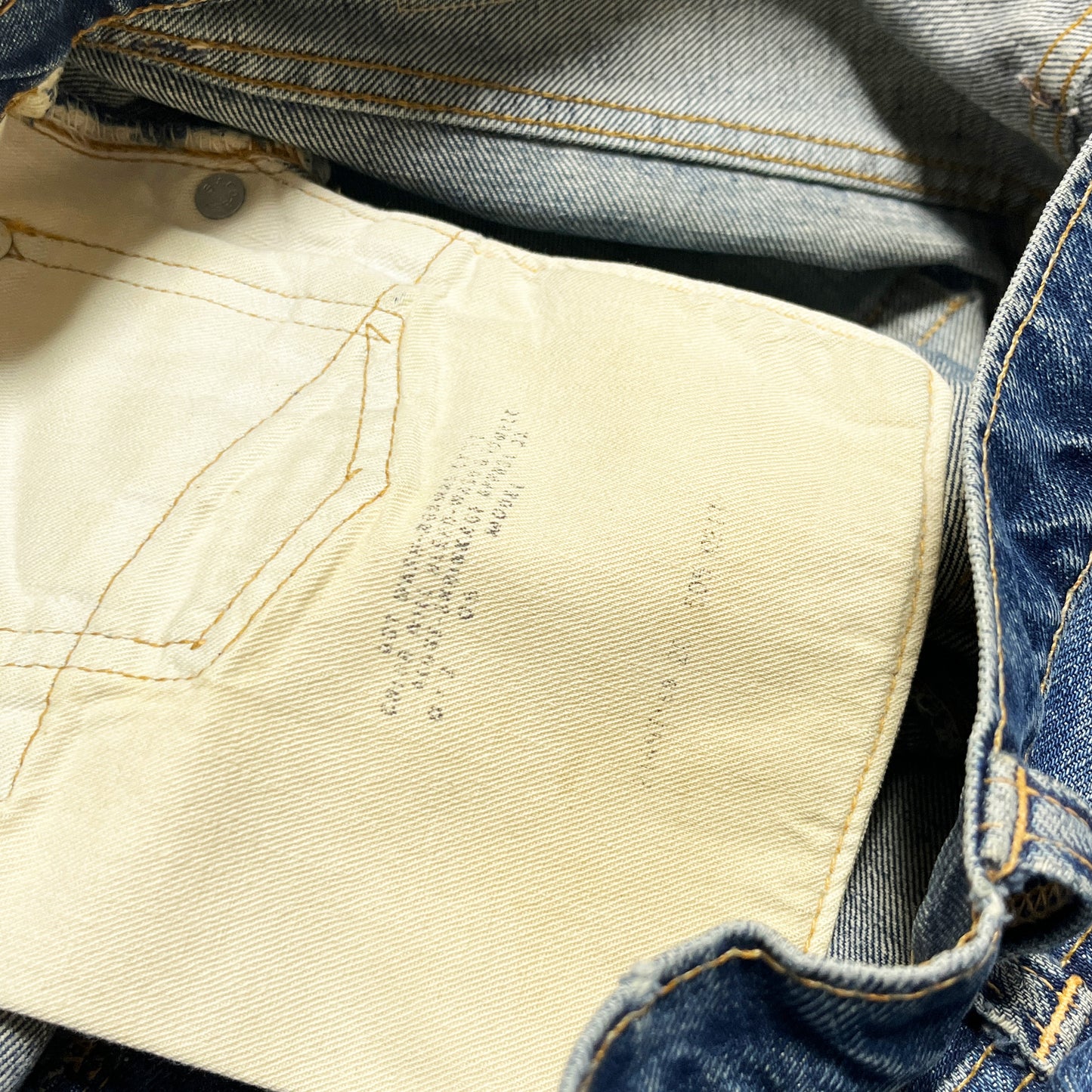 60's〜 Levi's 505 Big-E Denim PT 耳付き 極上雰囲気 Size (W33 L28.5)位