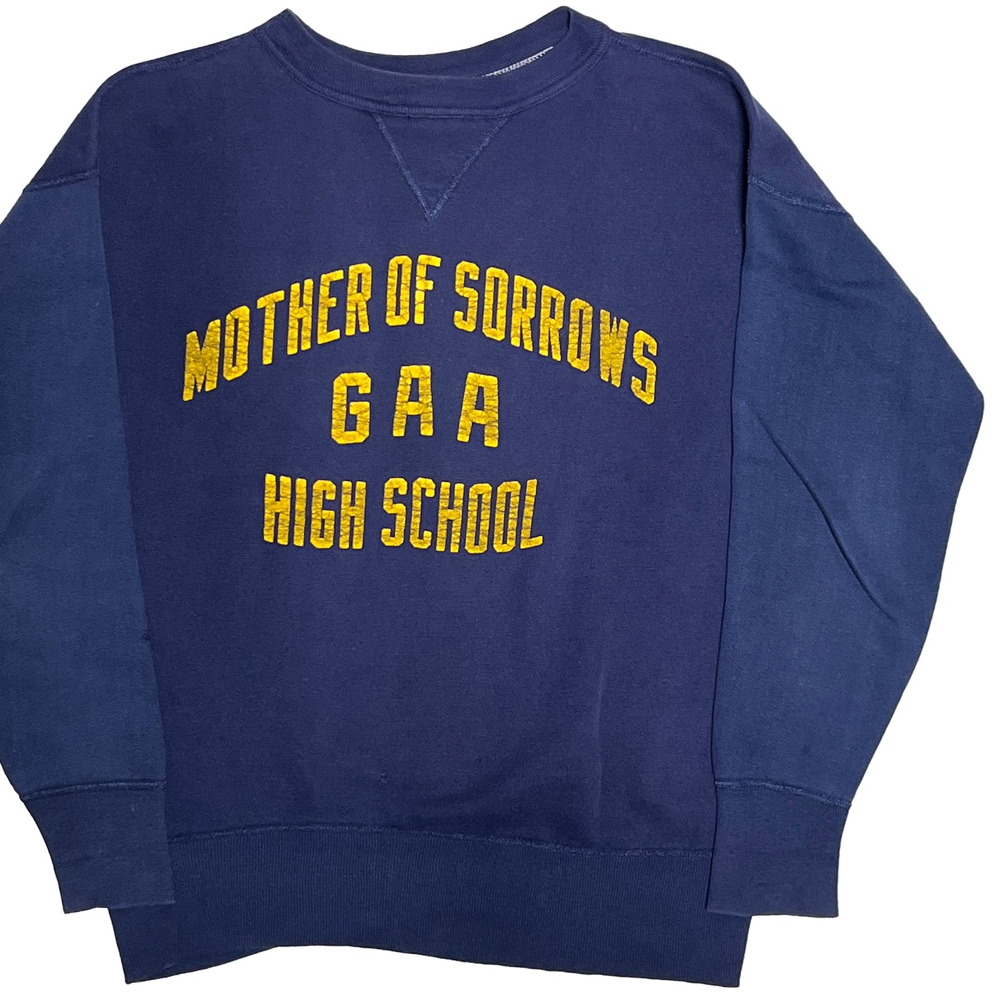 70's〜 Front-V Sweat 三段プリント Size (L)位