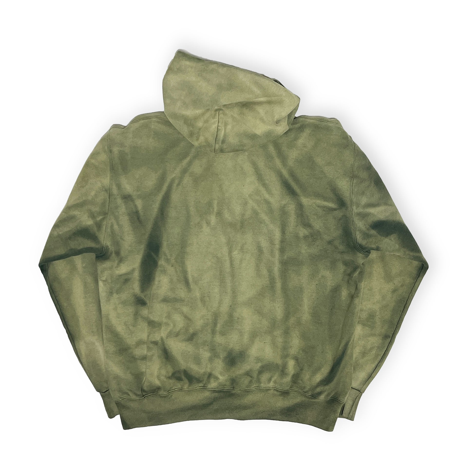 90s Champion Zip Parka 極上雰囲気 XL ディテール 1 素材の織り目 縫い目