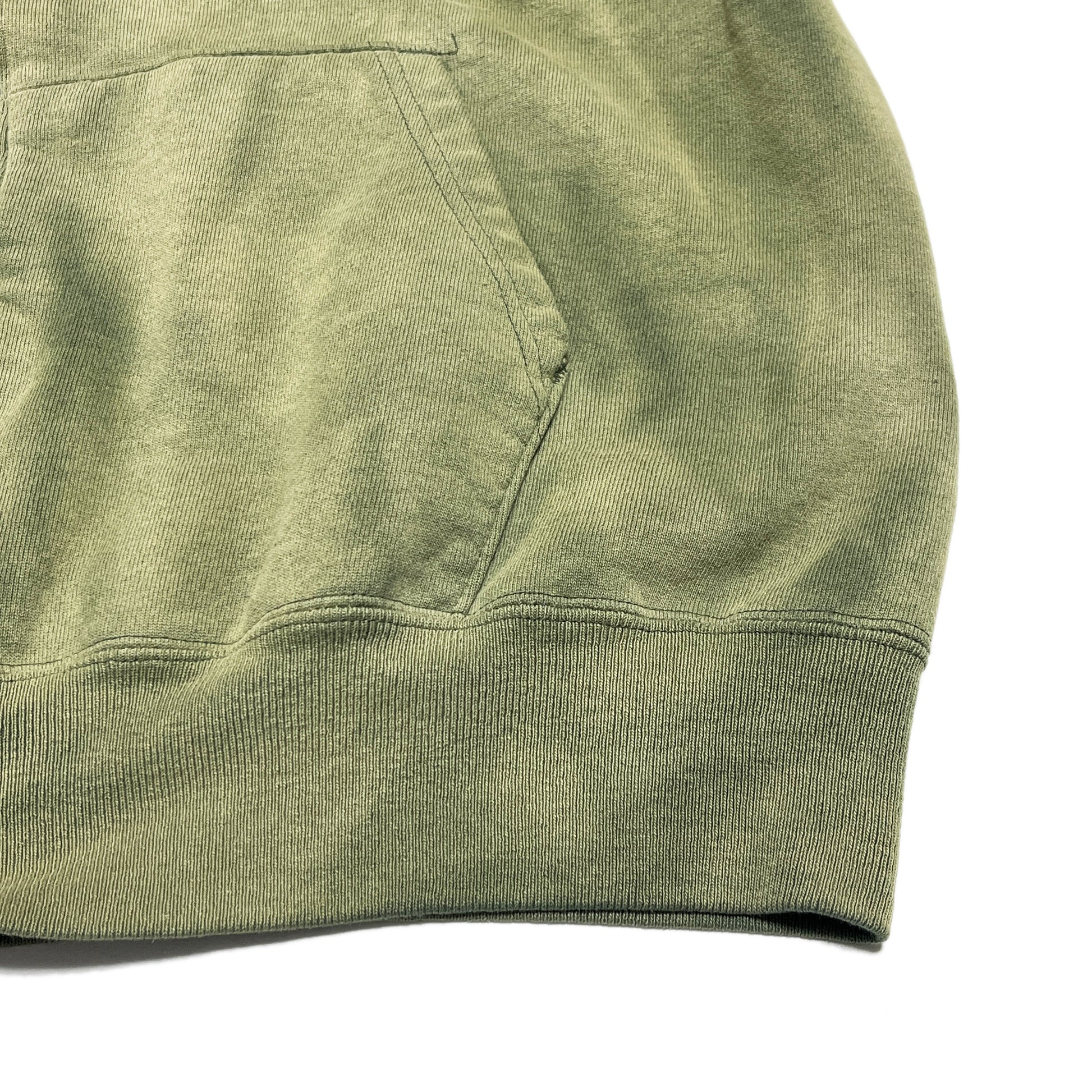 90s Champion Zip Parka 極上雰囲気 XL ディテール ポケット 素材の織り目 裾のゴム