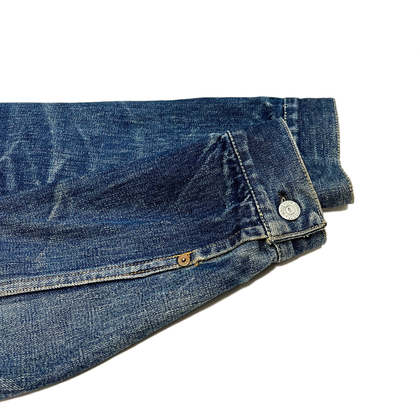 50's Levi's 507XX Denim JKT 片面赤タブ ハギ付き 極上色落ち Size (44-46)位