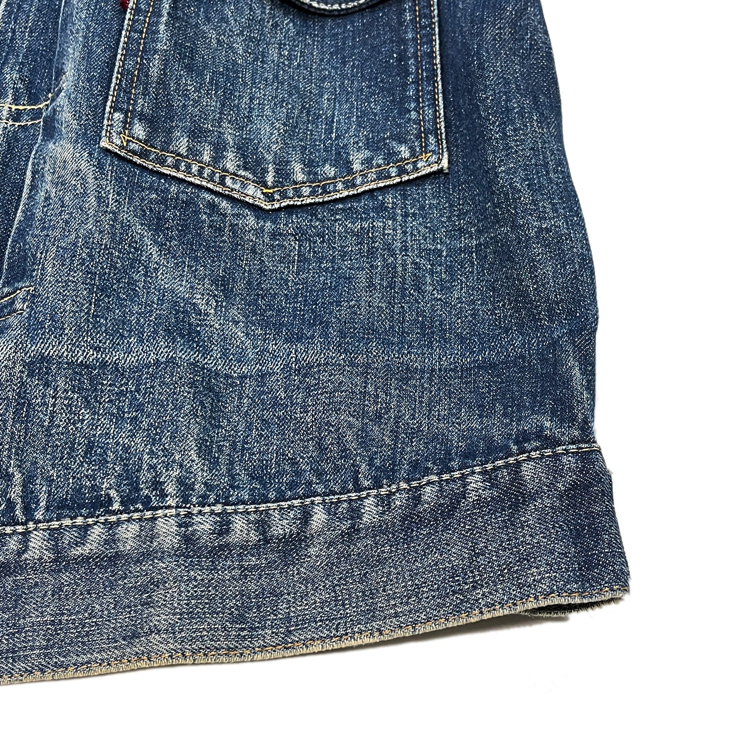 50's Levi's 507XX Denim JKT 片面赤タブ ハギ付き 極上色落ち Size (44-46)位