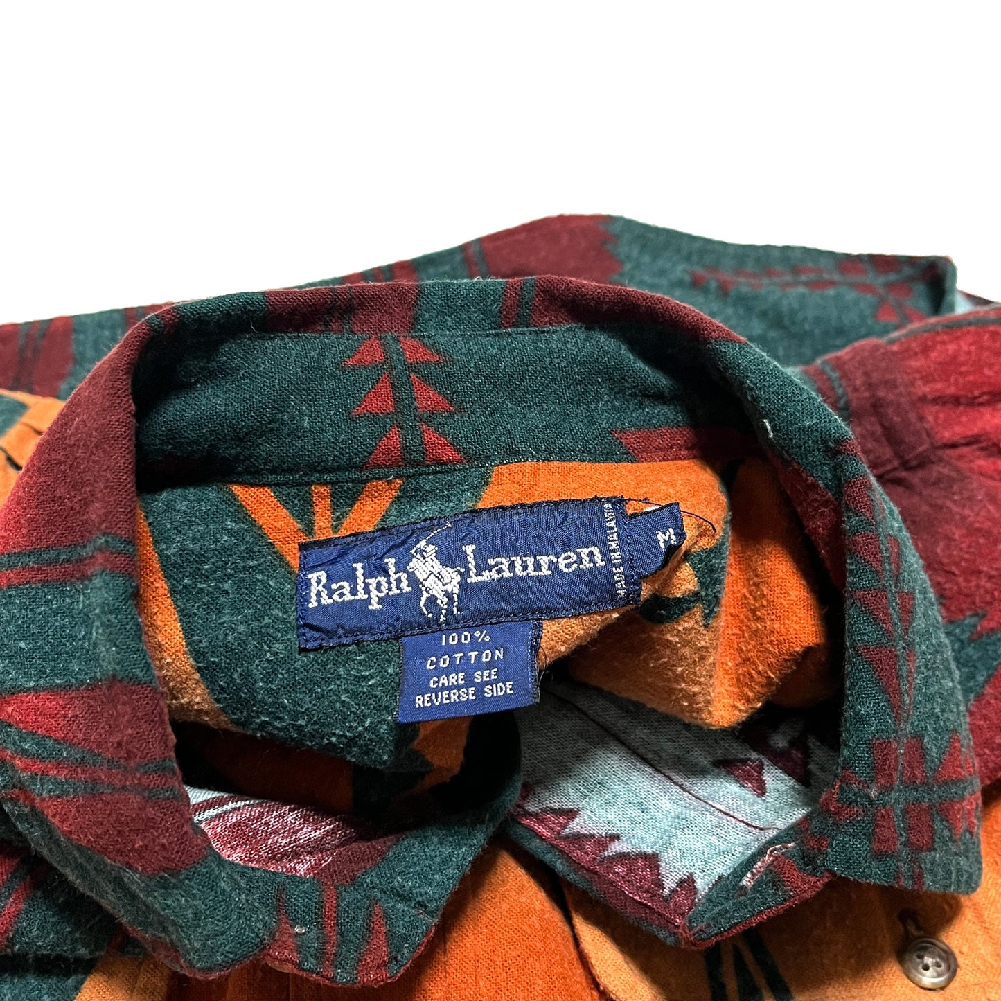 Ralph Lauren Native Pattern L/S SH Size (M)