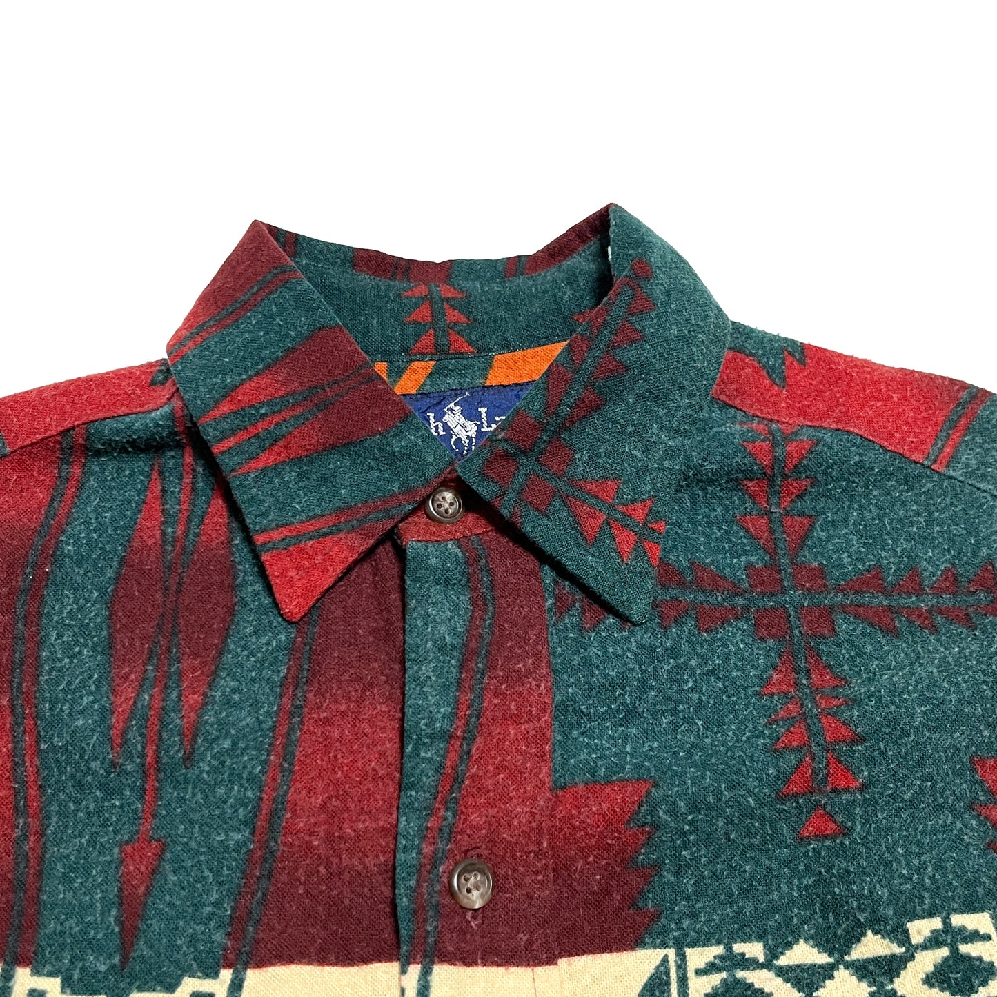 Ralph Lauren Native Pattern L/S SH Size (M)