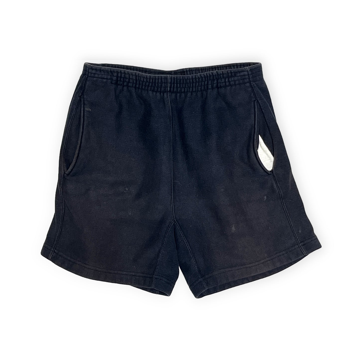 90's Champion R/W Shorts ブラック 目無し Size (L) レア！