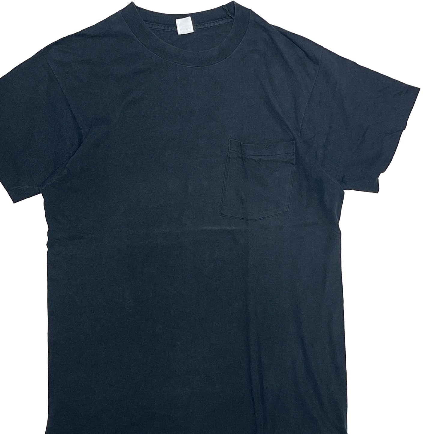 80's〜 FRUIT OF THE LOOM Pocket T Black Size (L)