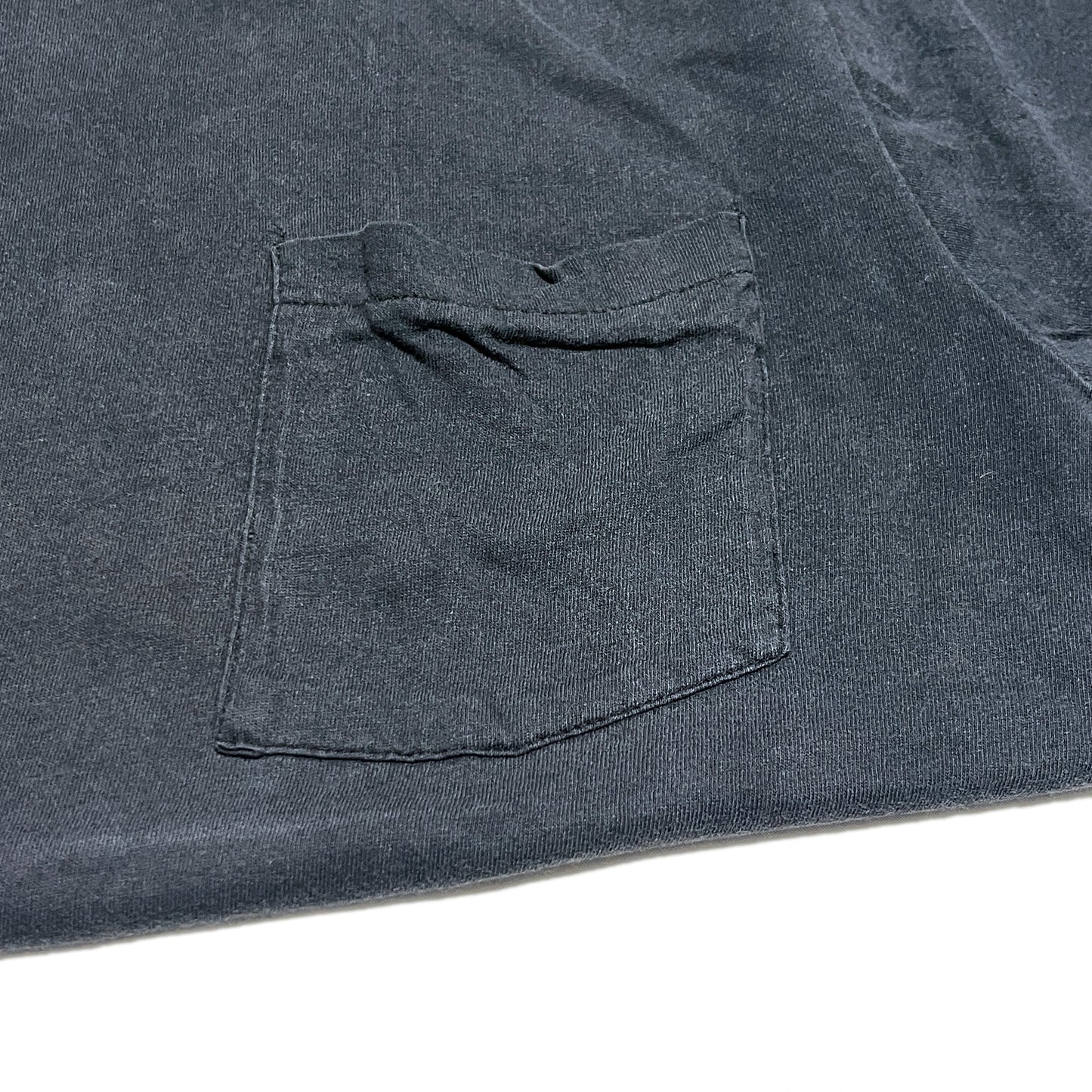80's〜 FRUIT OF THE LOOM Pocket T Black Size (L)