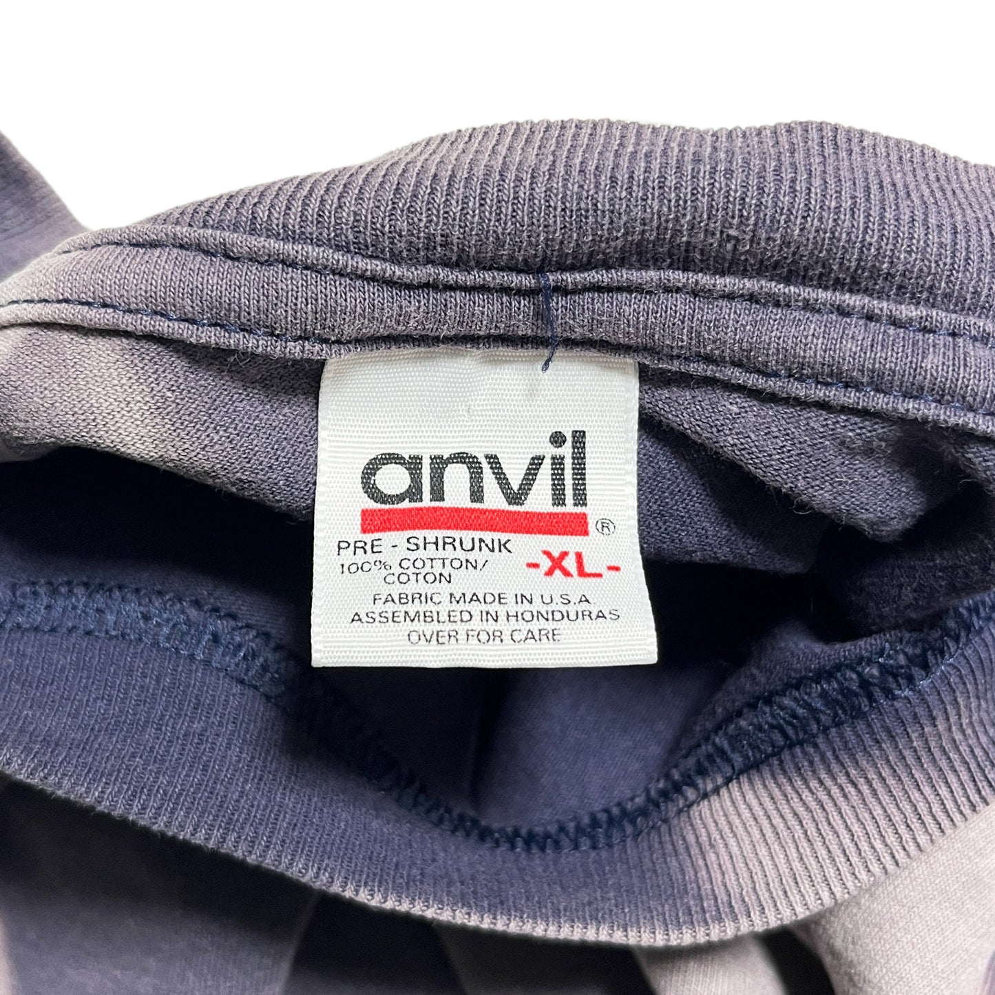 90s〜 Anvil Blank T フェード 極上雰囲気 XL ブランドタグ anvilブランドタグ XLサイズ