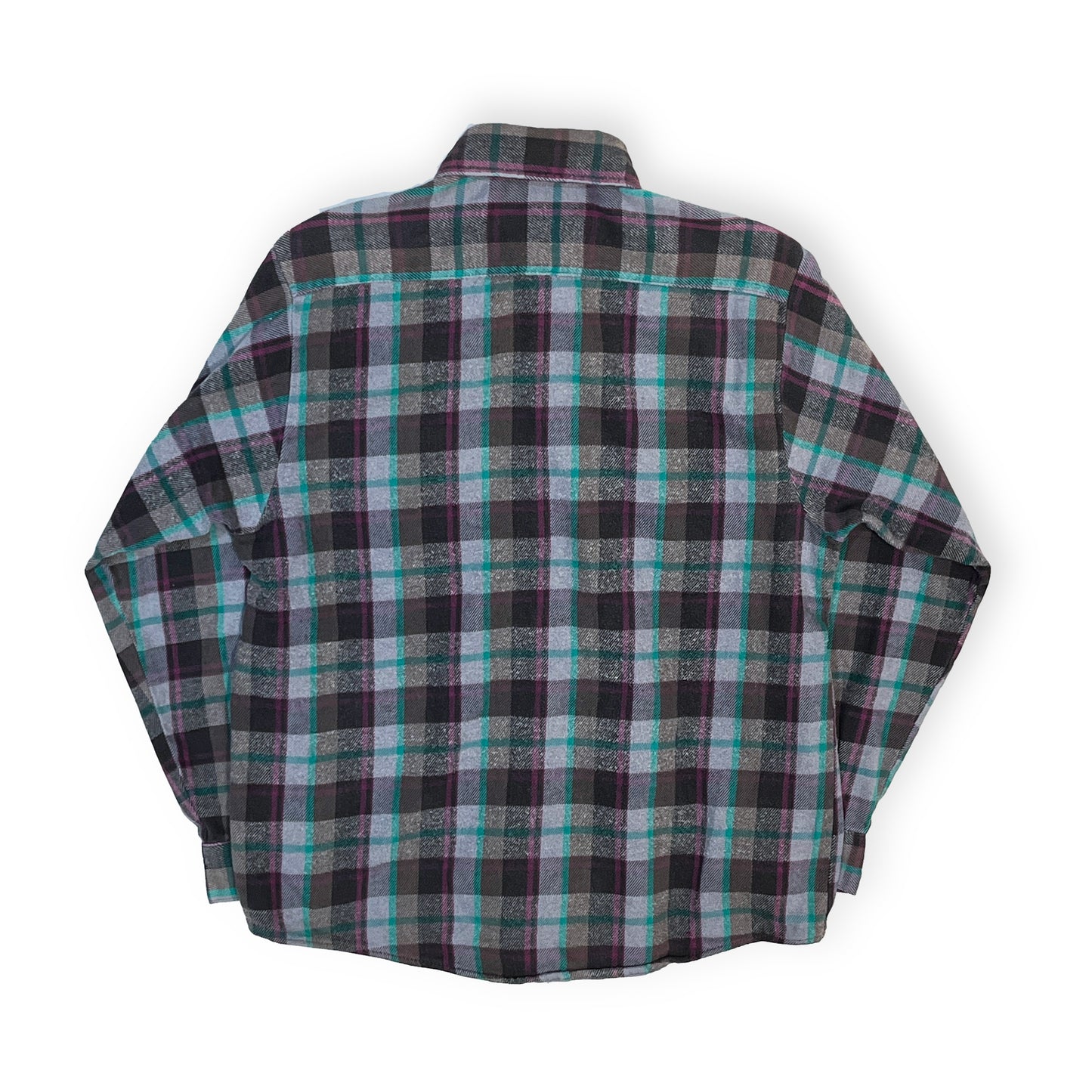 90s FIVEBROTHER Nel SH 好配色チェック L ディテール 2 50's flannel タグ 50's flannel タ