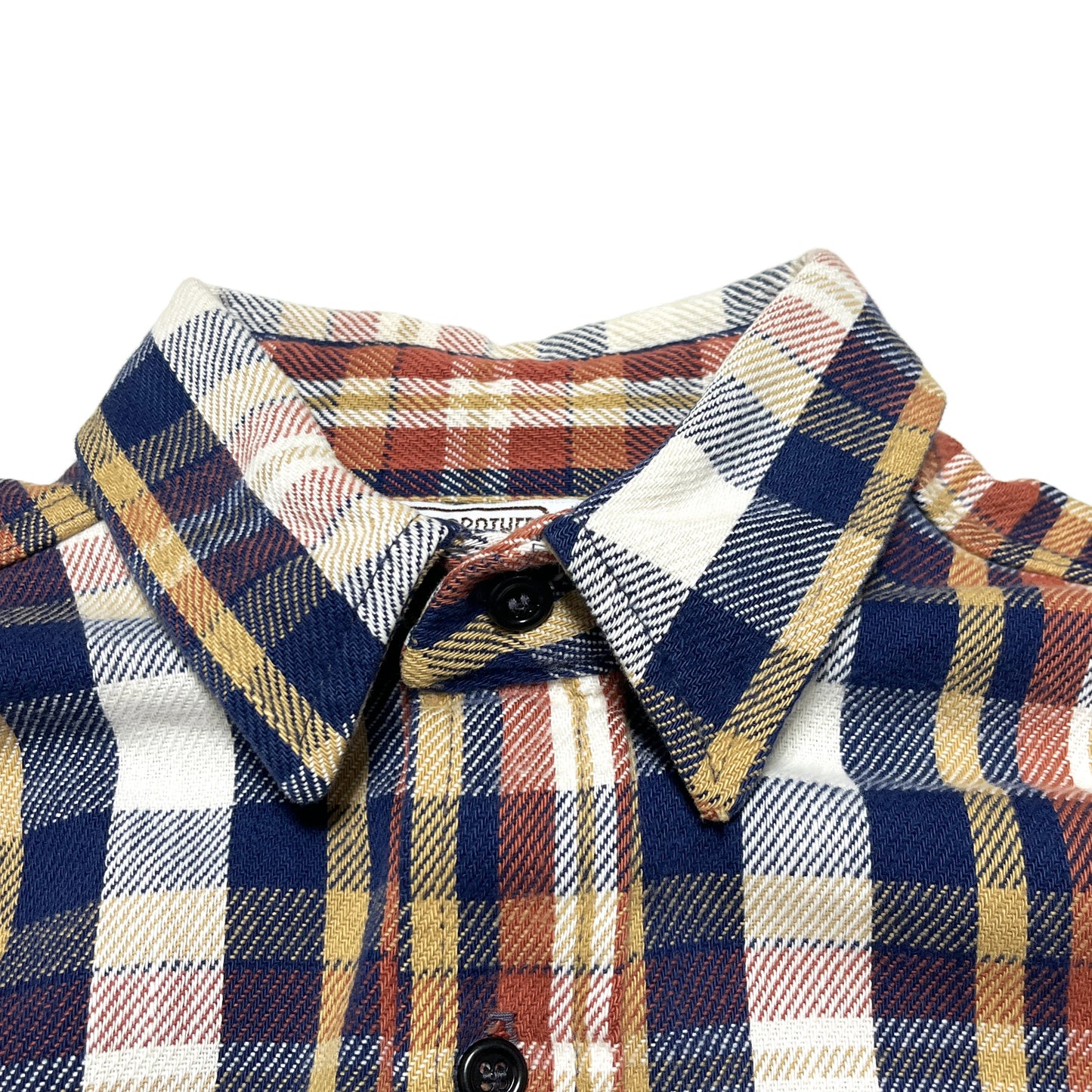 70's FIVEBROTHER Nel SH 好配色チェック Size (L)