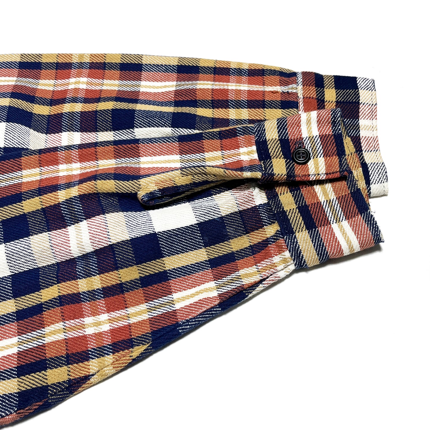 70's FIVEBROTHER Nel SH 好配色チェック Size (L)