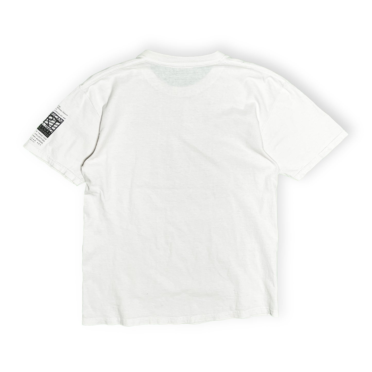 90s UnKnown Man Ray T "La Fortune" L レア 背面 左袖タグ