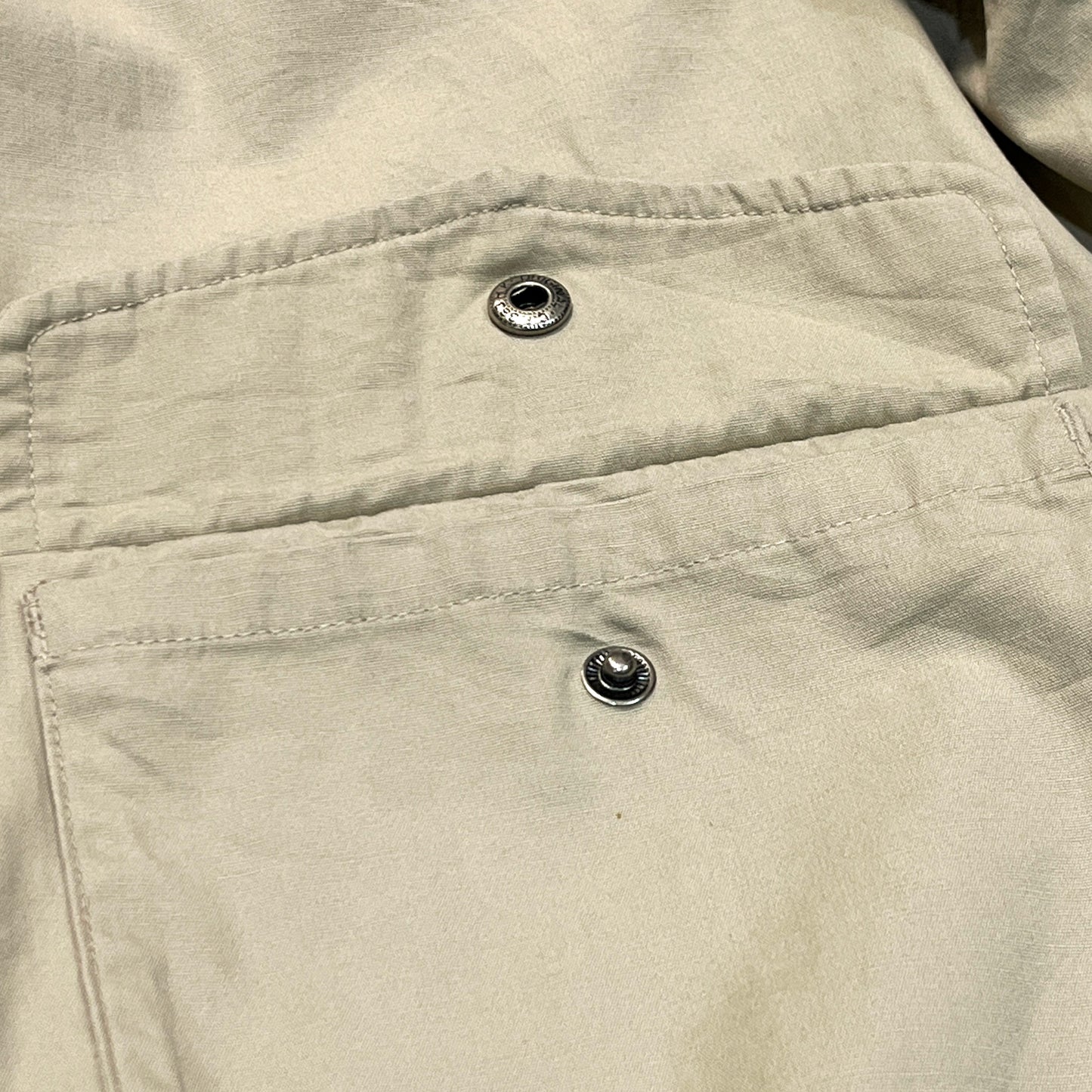 Ralph Lauren Cotton JKT XL ディテール 襟元 縫い目