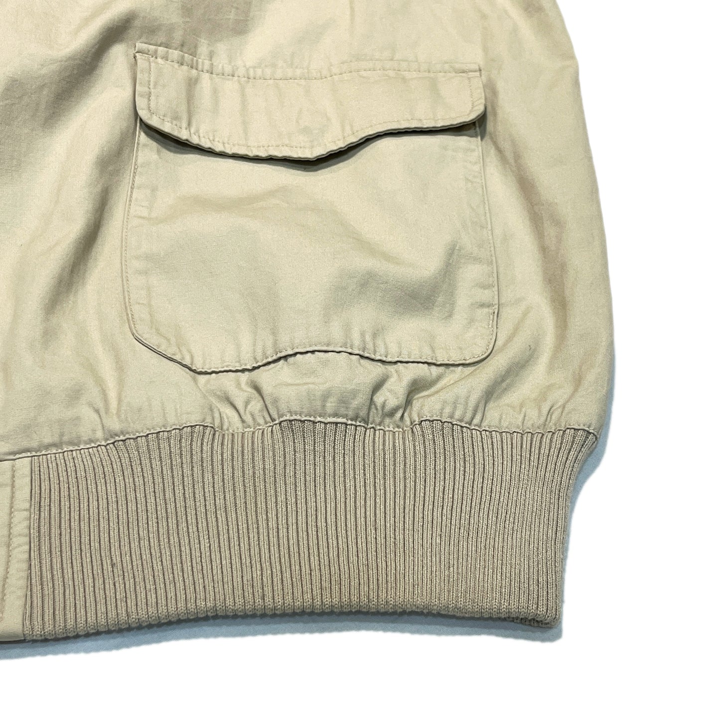 Ralph Lauren Cotton JKT XL ディテール 襟元 汚れ