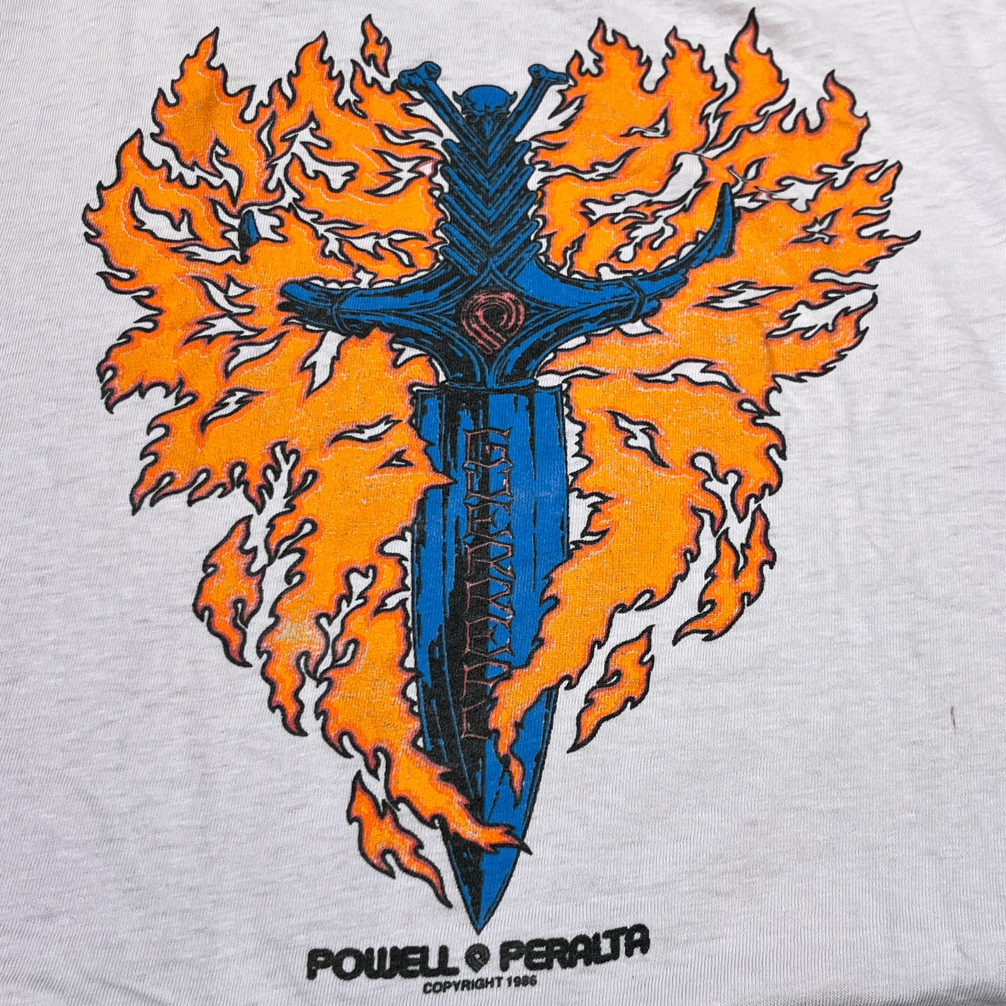 80s〜 Stedman Powell Peralta "Tommy Guerrero" T L ブランドタグ Stedman H-Cru タグ サイズ L
