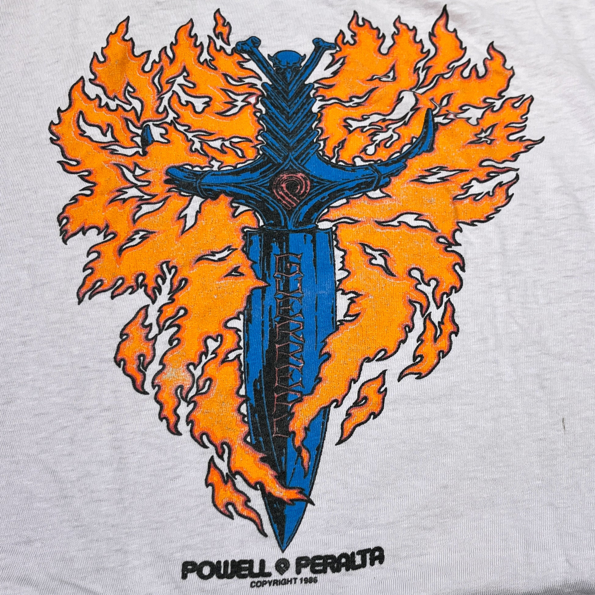 80s〜 Stedman Powell Peralta "Tommy Guerrero" T L ブランドタグ Stedman H-Cru タグ サイズ L