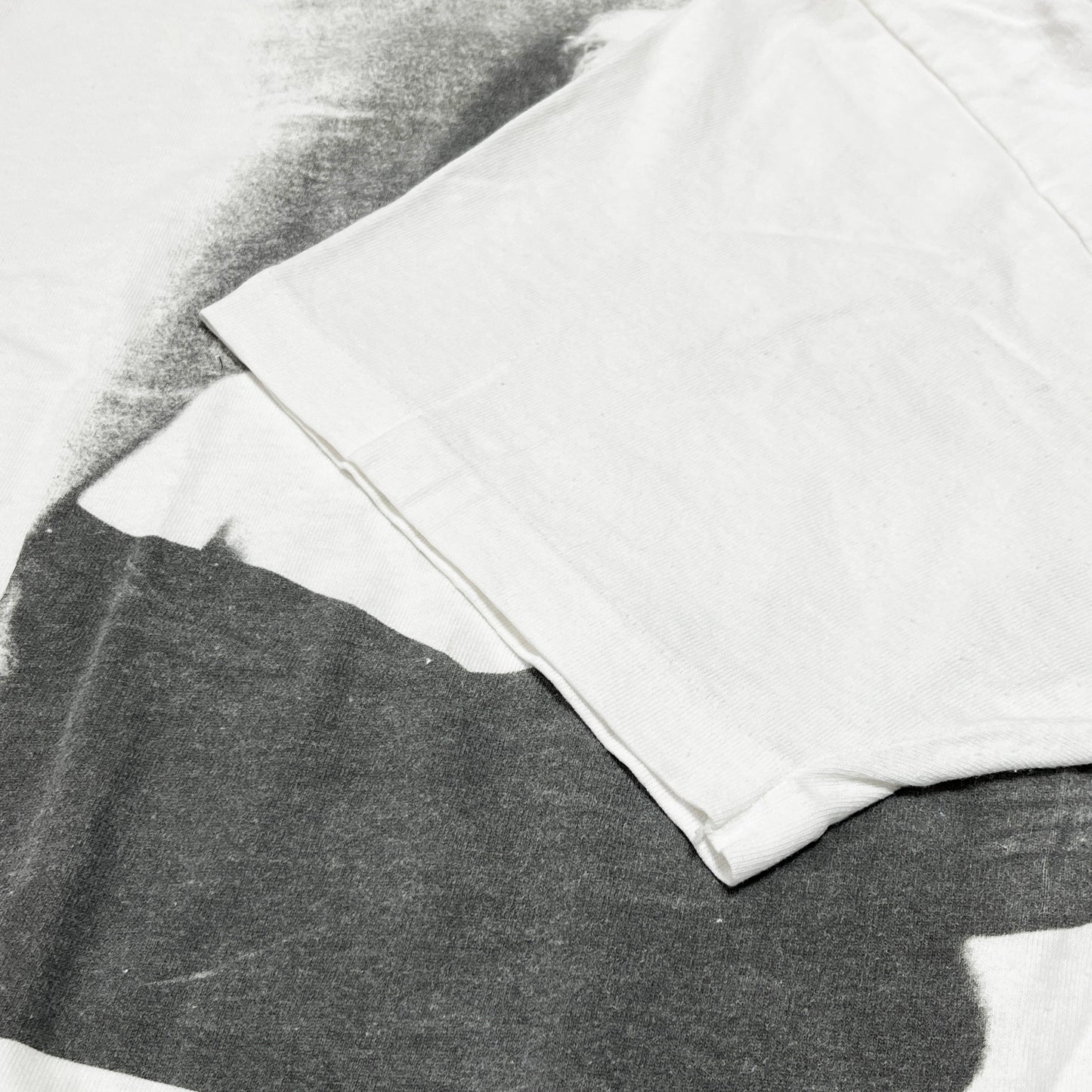 90s Hanes Marilyn Monroe T XL ディテール 2 マリン・マロンの顔と首元