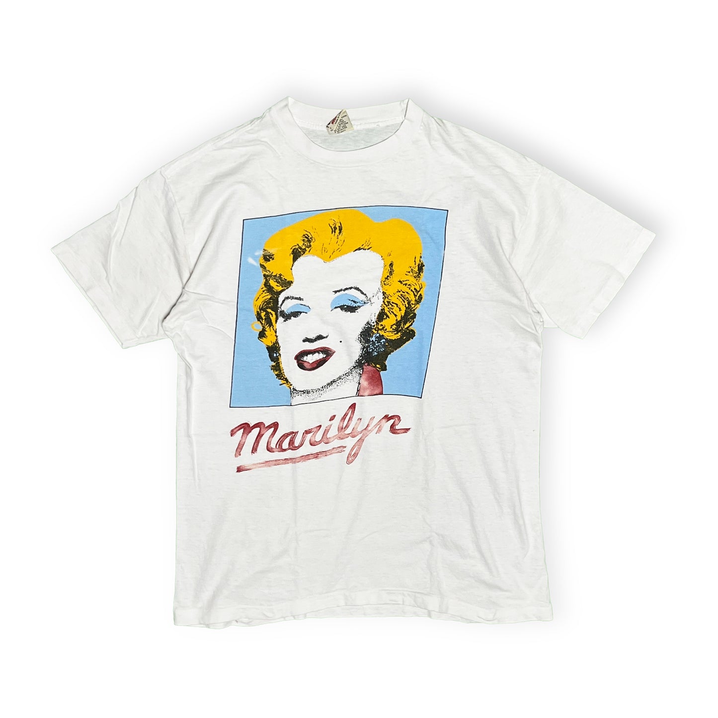 90s SIGNAL Marilyn Monroe T L ディテール Marilynのポートレートプリントの詳細なディテール