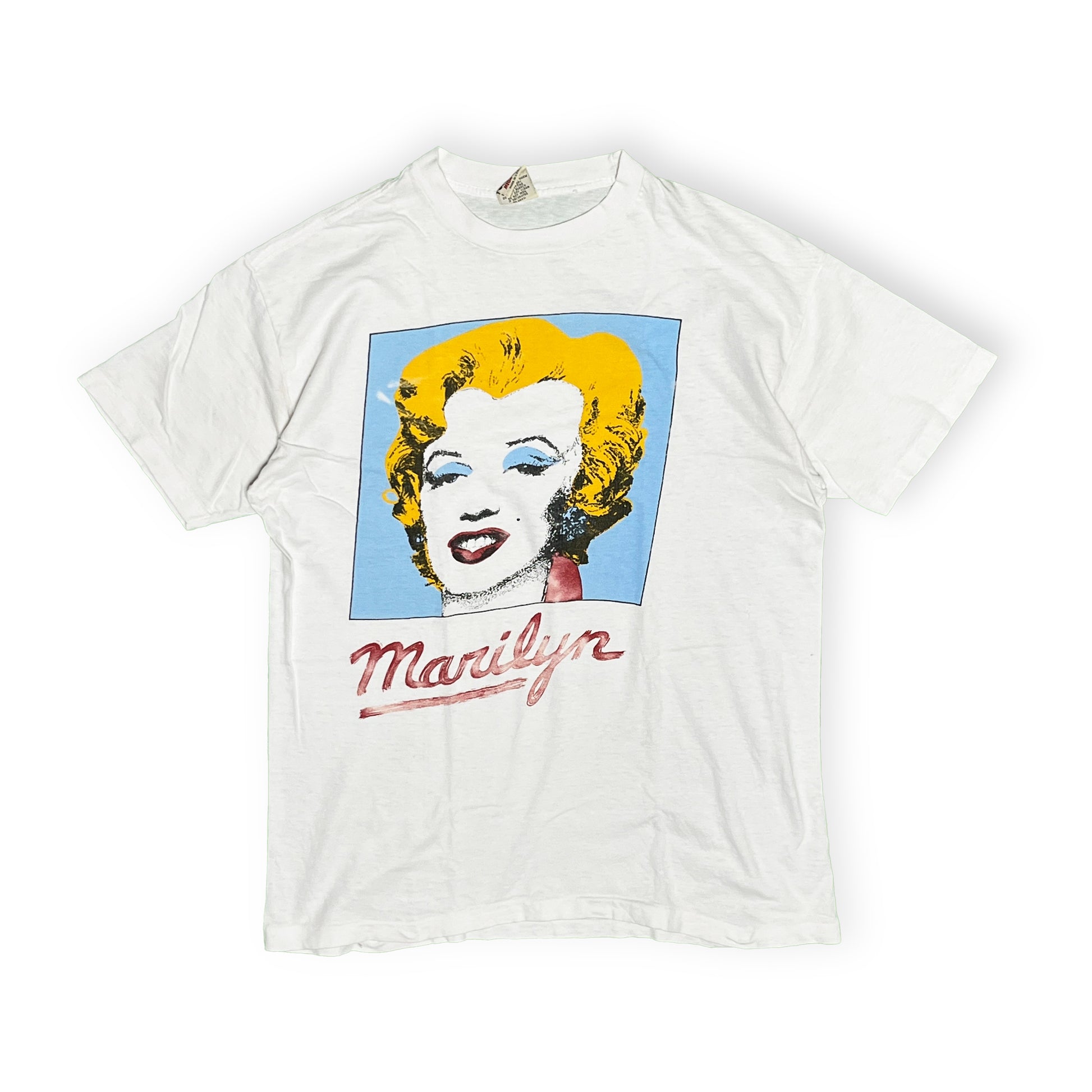 90s SIGNAL Marilyn Monroe T L ディテール Marilynのポートレートプリントの詳細なディテール