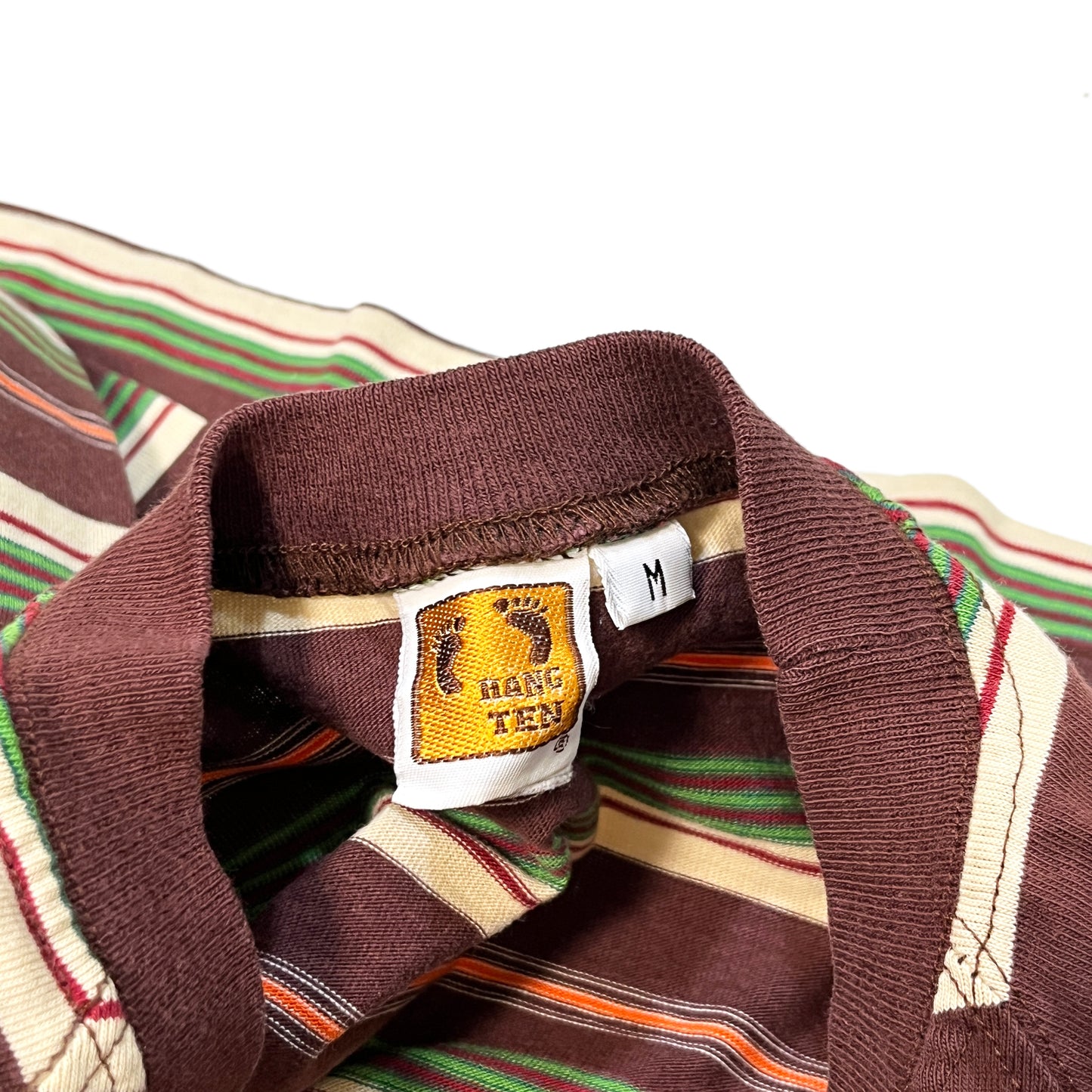 90's HANG TEN L/S Border T Size (M)