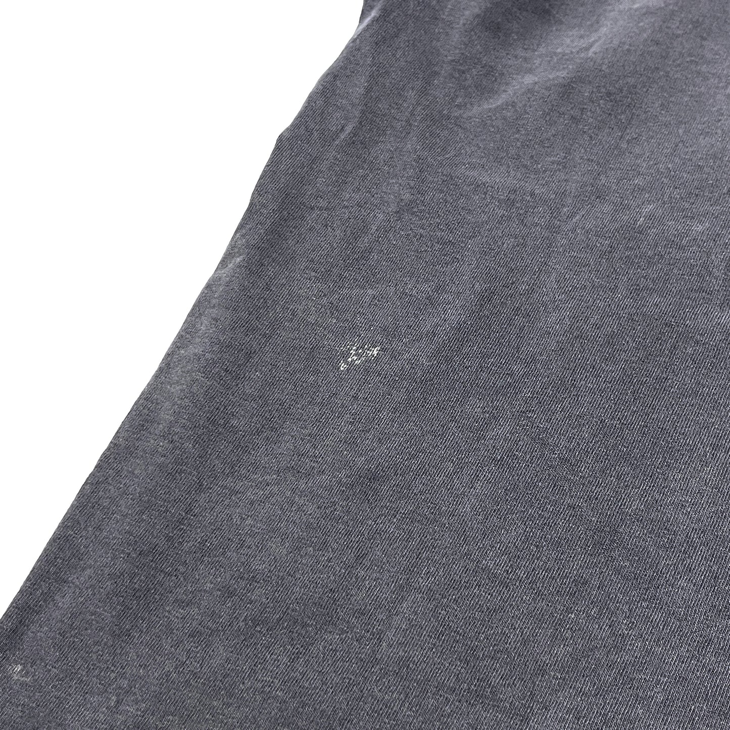 90s SOF Tee BLACK FLAG T 極上雰囲気 XL ディテール 5 グレーの素材 汚れ 摩耗