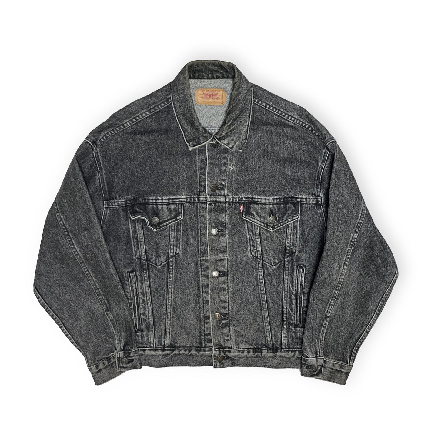80's Levi's 70507 Black Denim JKT Size (L)
