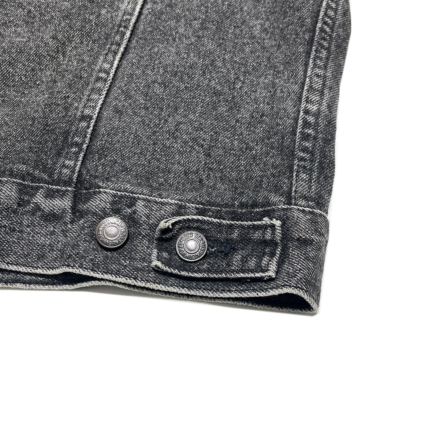 80's Levi's 70507 Black Denim JKT Size (L)