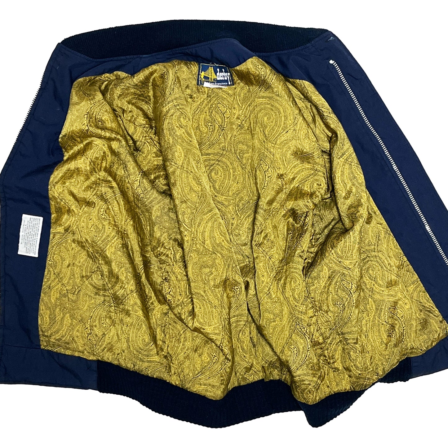 70's〜 Derby JKT アメリカ製 アルミジップ Size (44-LONG) レア！