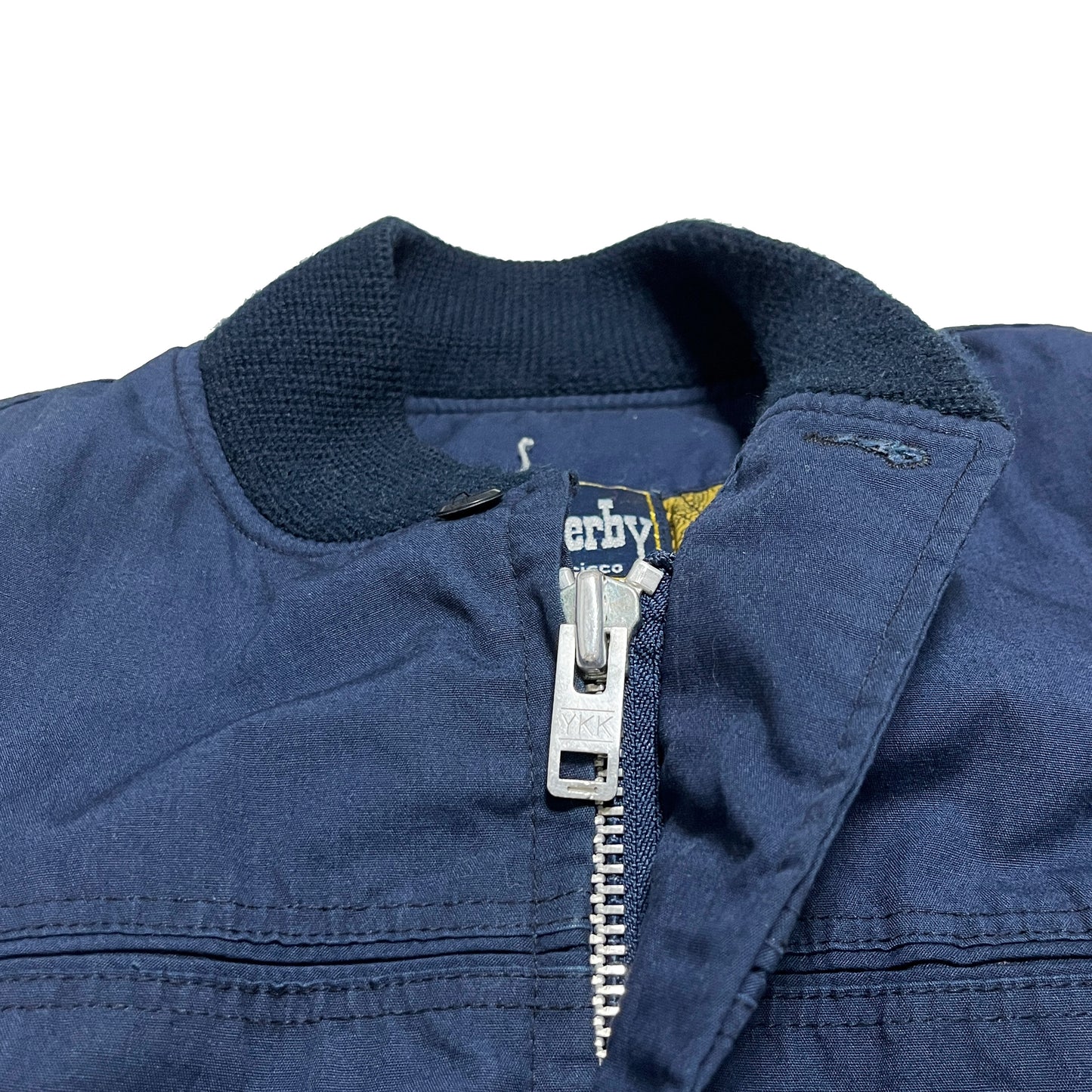 70's〜 Derby JKT アメリカ製 アルミジップ Size (44-LONG) レア！