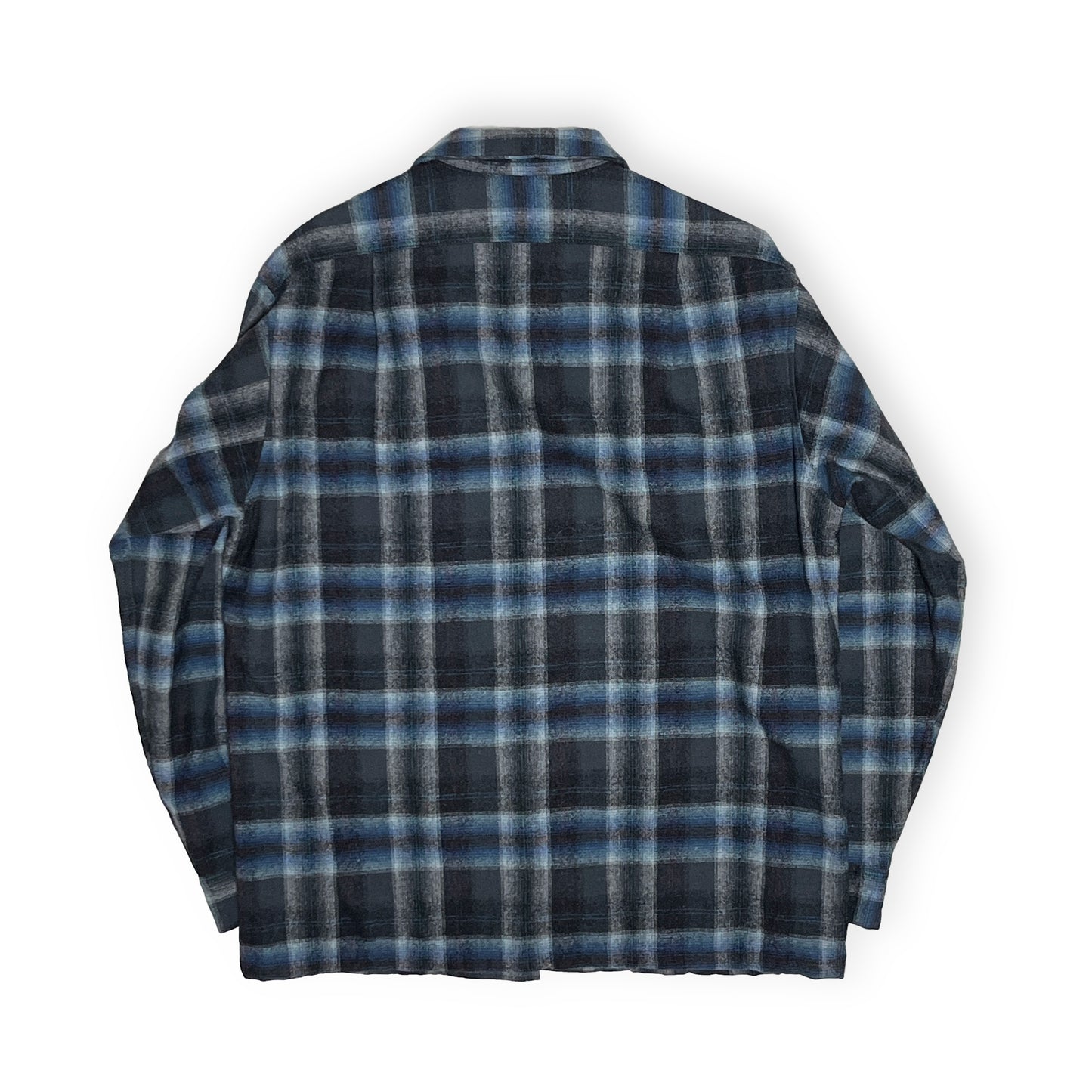 70s Pendleton Wool SH 極上配色チェック L 背面 3 70's Pendleton Wool SH 極上配色チェッ