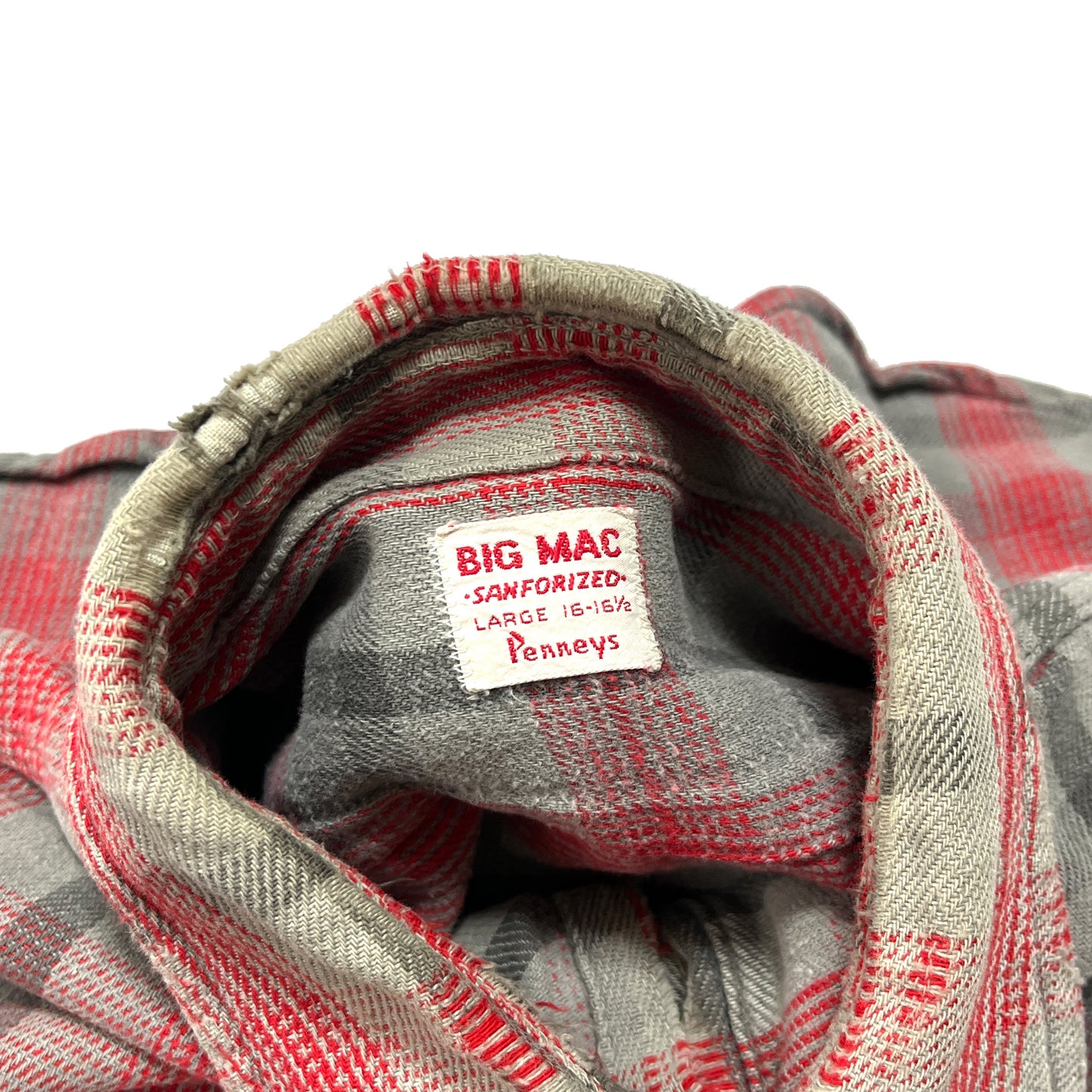60s BIG MAC Nel SH 好配色パターン L ビッグサイズ ブランドタグ 1 BIG MAC タグ サイズ L