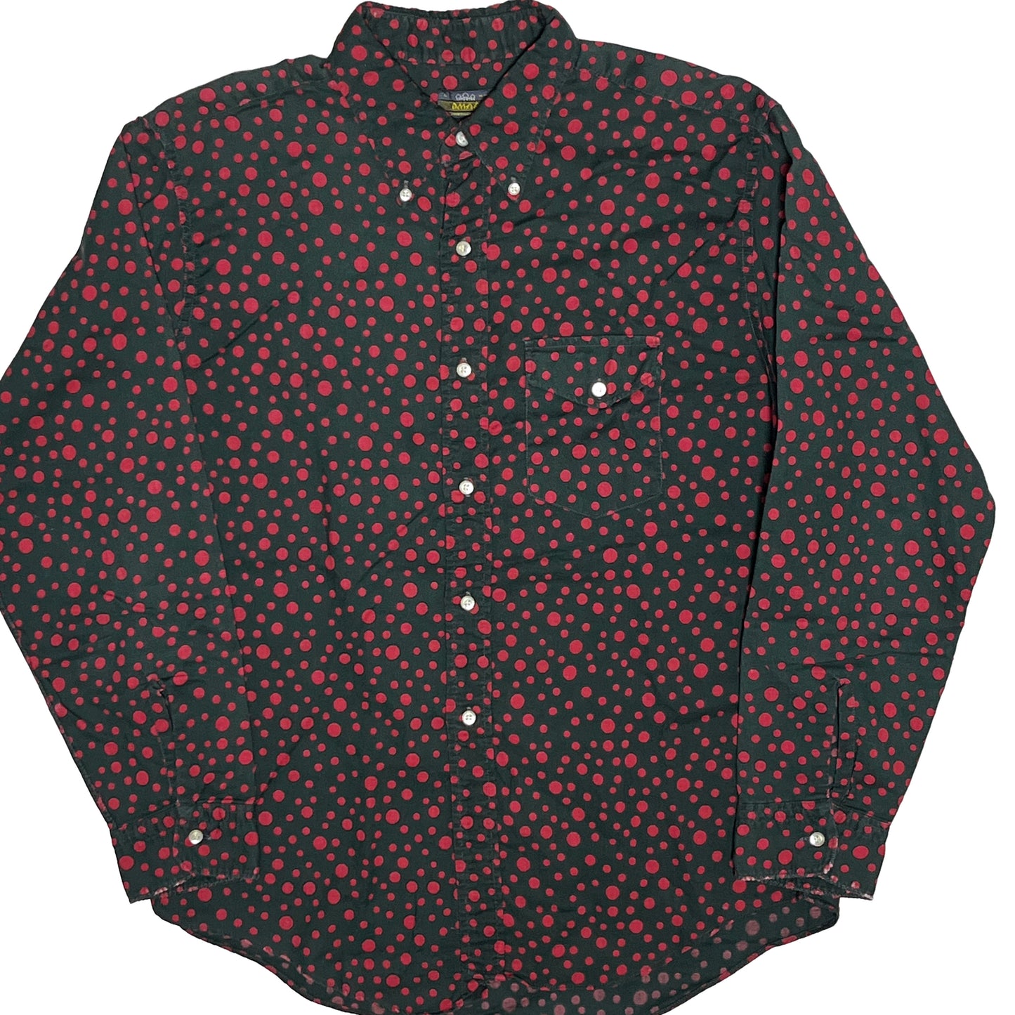 60's OMAR 3点留めボタンダウン ドット SH Size (L) スペシャル！