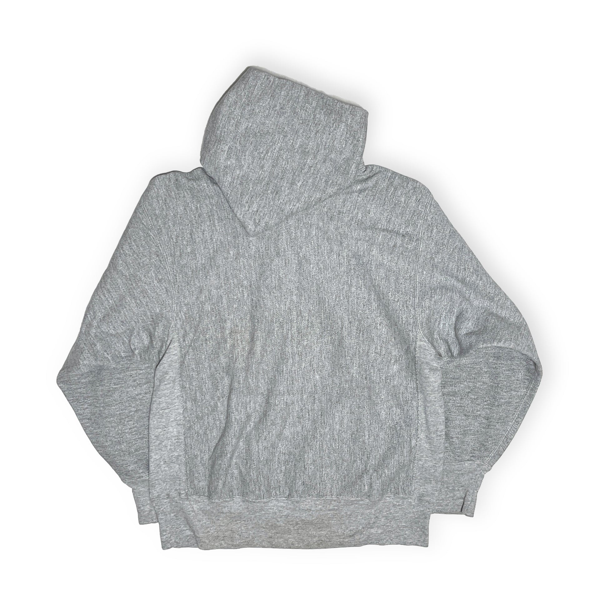 80s Champion R/W Parka "USMA 無地" L ディテール 1 フードのボタン Vネック部分