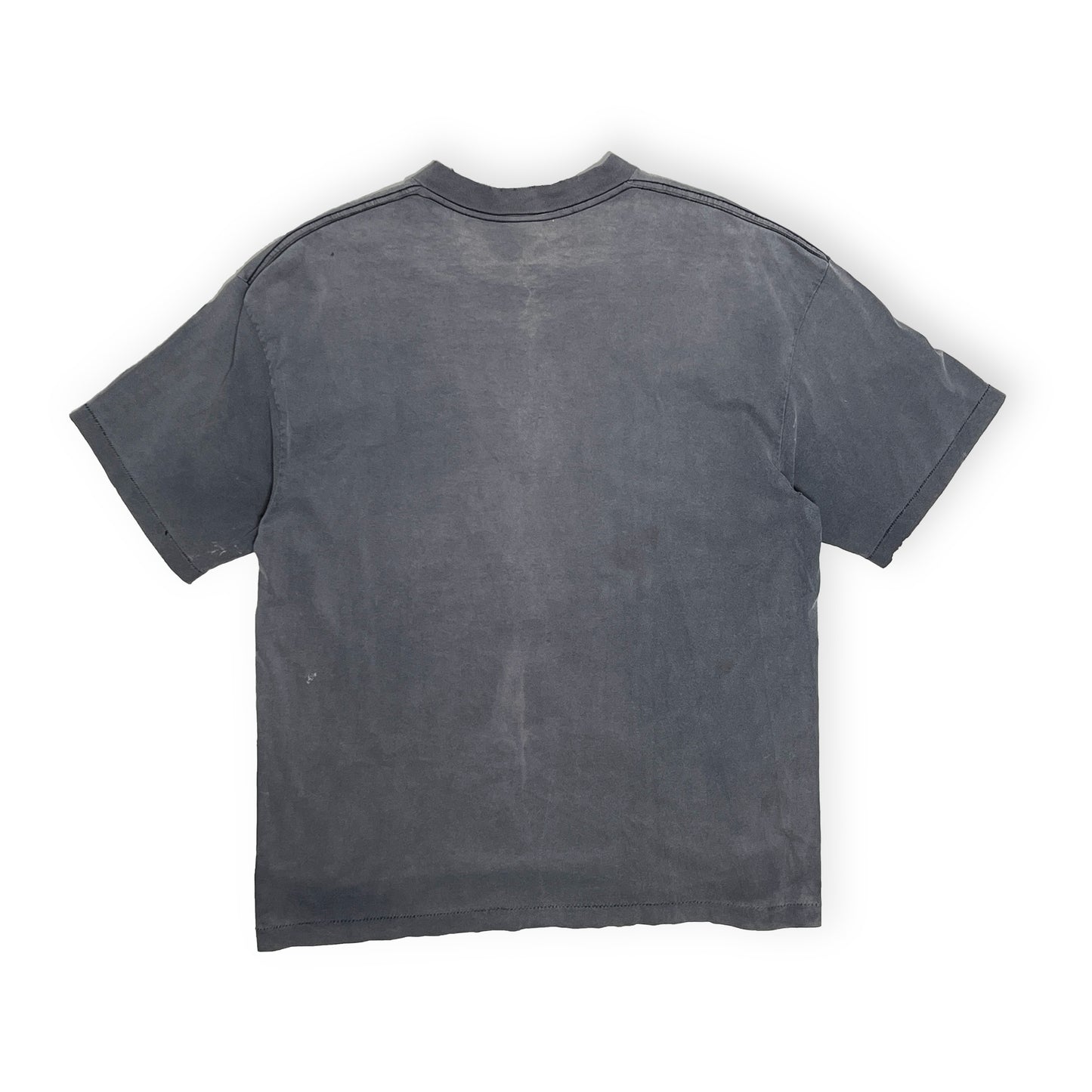 90s SOF Tee BLACK FLAG T 極上雰囲気 XL 背面 グレーのTシャツ背面 プリントなし