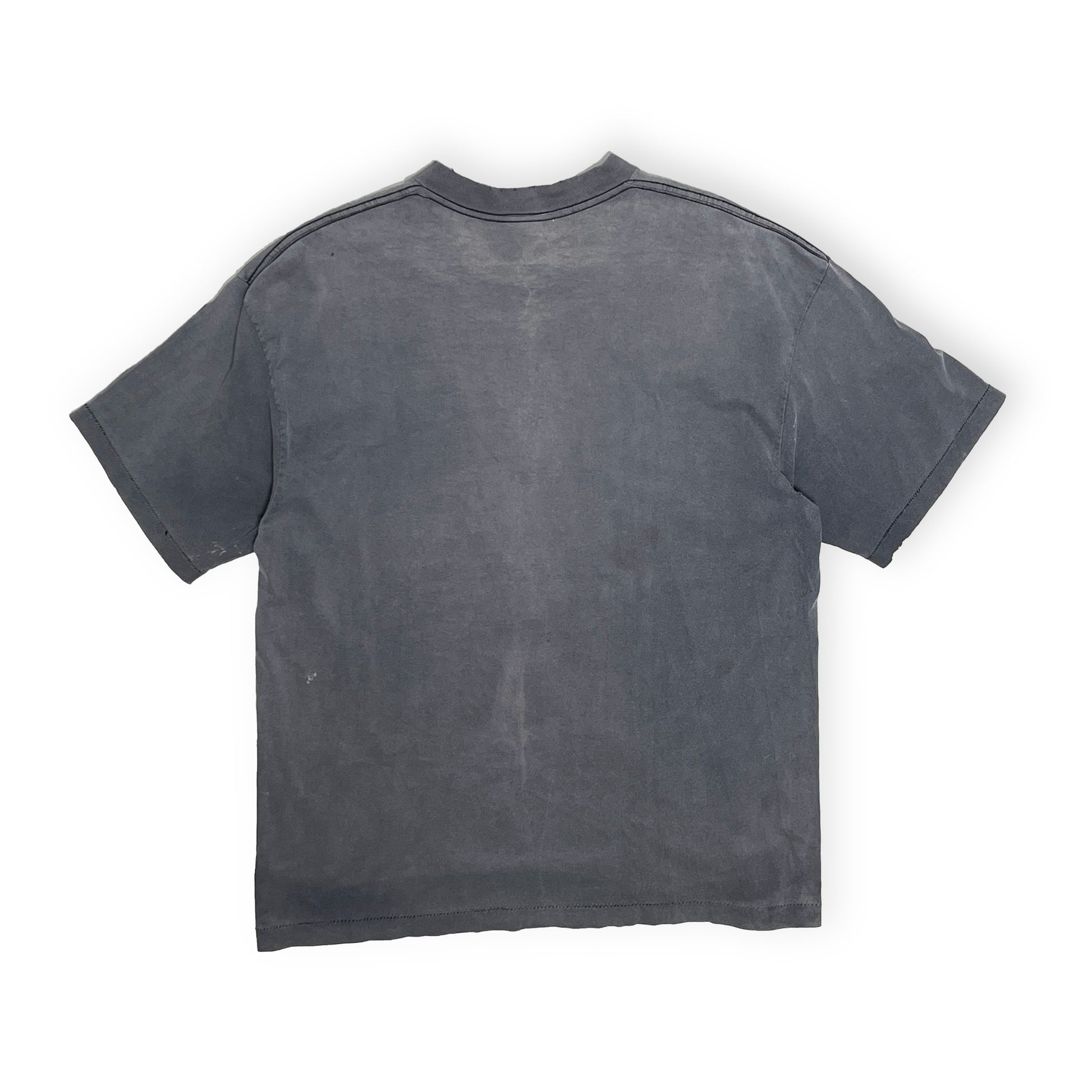 90s SOF Tee BLACK FLAG T 極上雰囲気 XL 背面 グレーのTシャツ背面 プリントなし